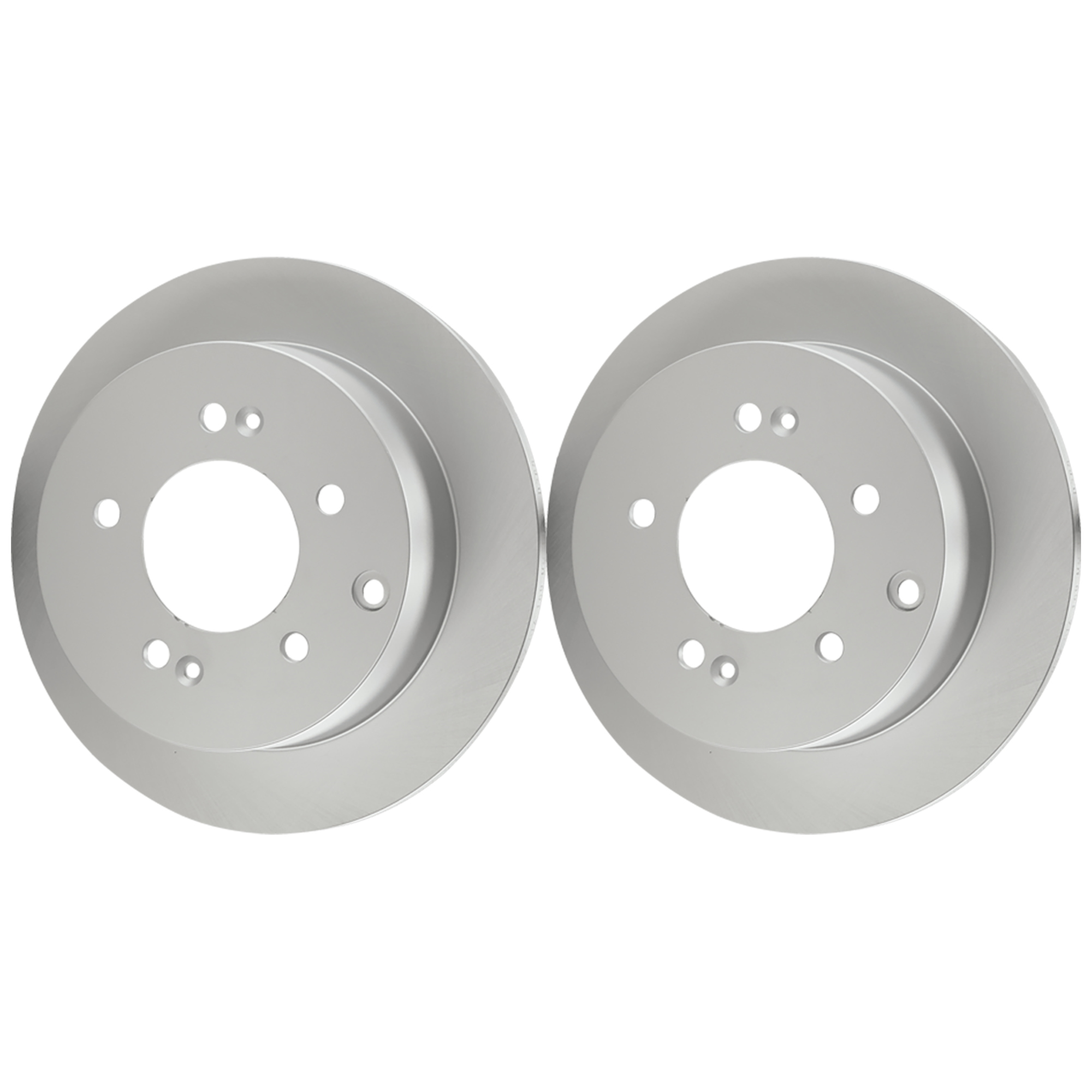 AM FORTE FORTE KOUP SOUL 10-13 FORTE5-12-13 REAR BRAKE DISC RH AND LH Plain Surface G Coated Cast Iron Solid 5 Lugs SKU SET JK27110005G 2 OEM 584110Q300 PFM