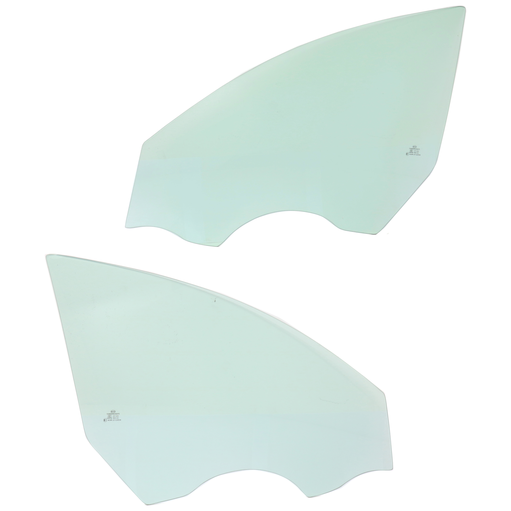 AM OPTIMA 11-15 FRONT DOOR GLASS RH AND LH Green Tint w o Acoustic Interlayer Includes 11-13 Hybrid Models SKU SET JK480103 OEM 824112T010 FD24943GTNN 824212T