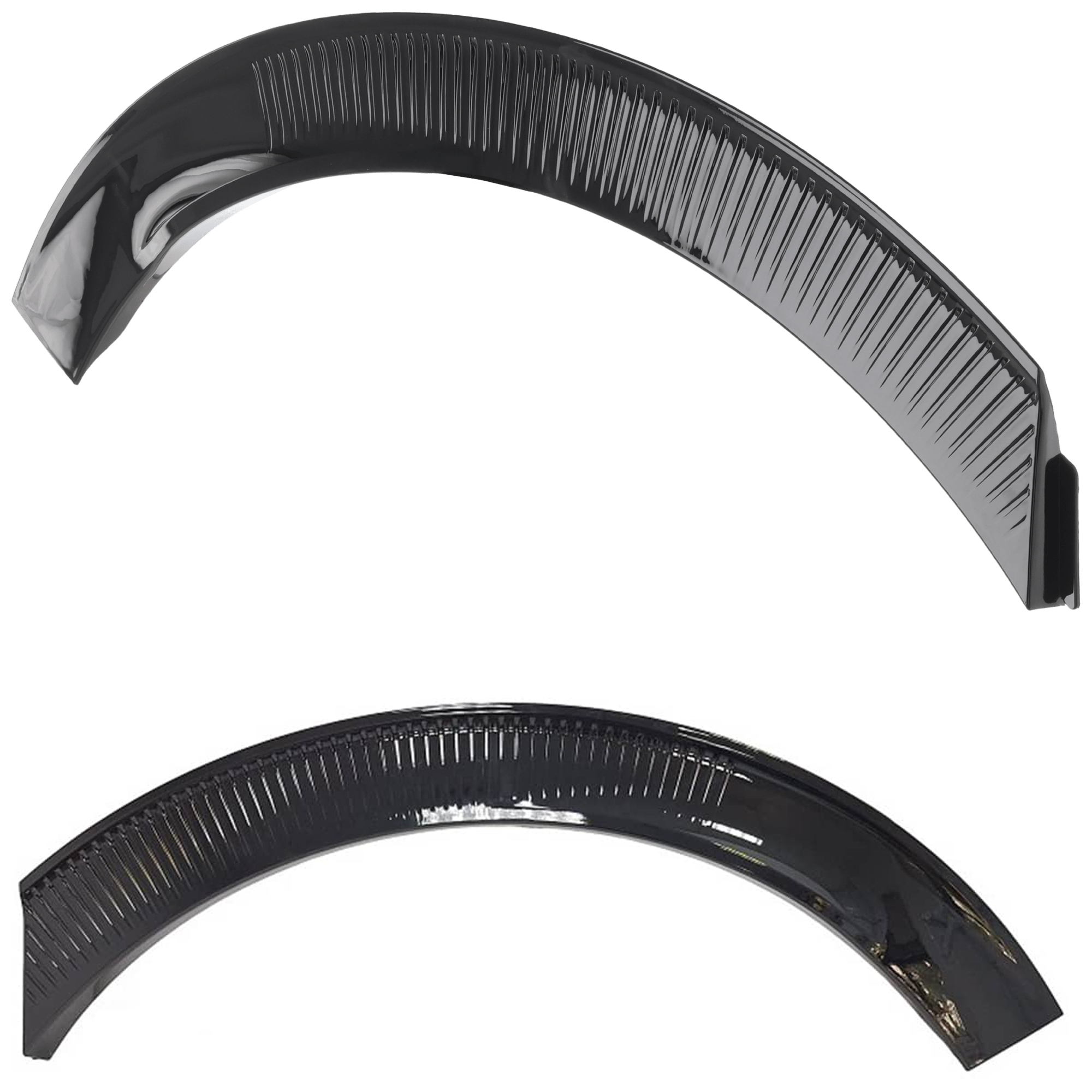 AM EV6-22-24 REAR WHEEL OPENING MOLDING RH AND LH Textured Black Wind Model w o Park Assist Sensor Holes SKU SET JK55390005 Partslink KI1790108 KI1791108 OEM 87741CV100-87742CV100