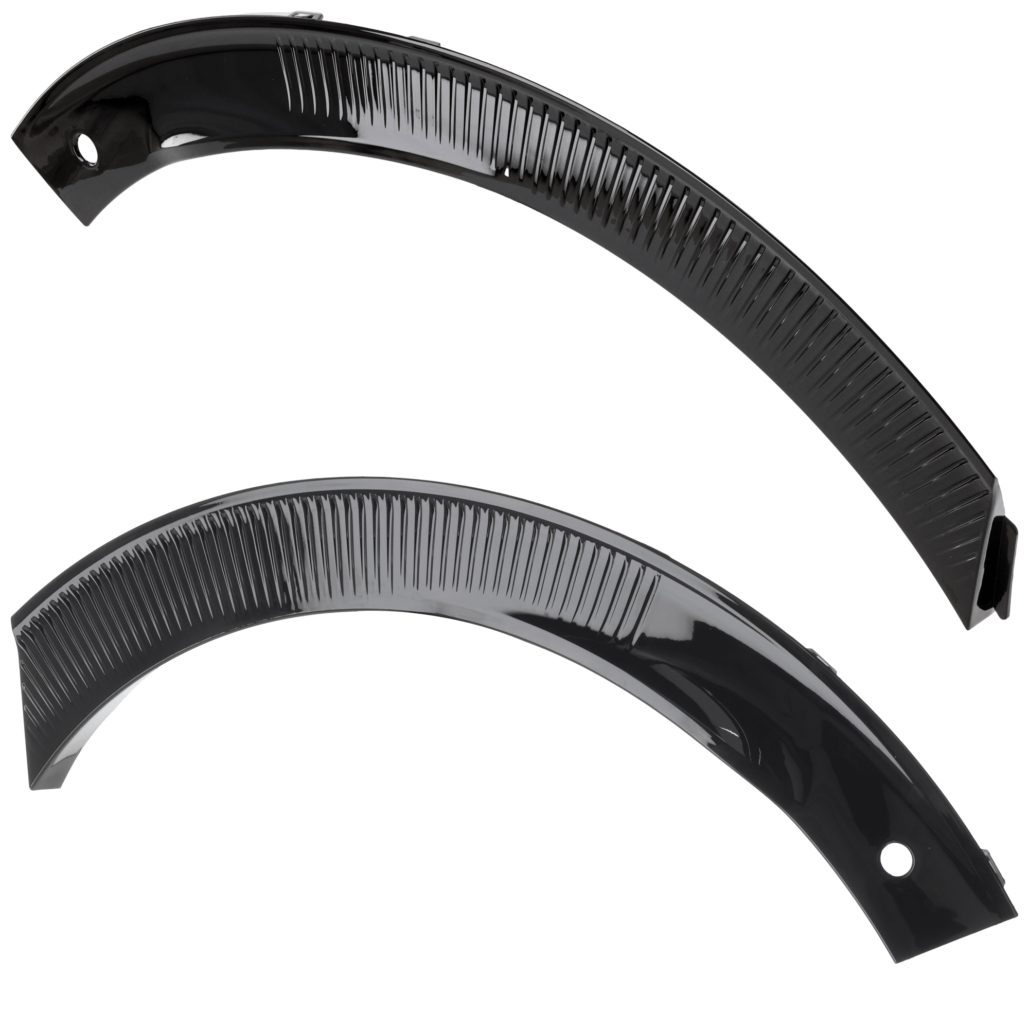 AM EV6-22-24 REAR WHEEL OPENING MOLDING RH AND LH Textured Black Wind Model w Advanced Park Assist System SKU SET JK55390009