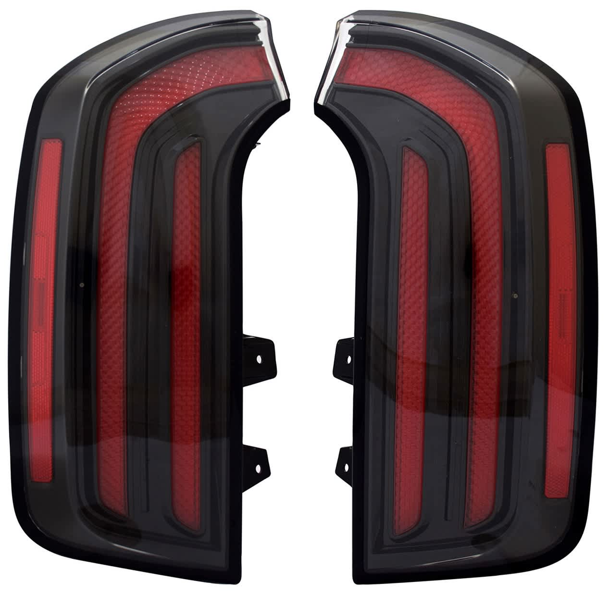 AM TELLURIDE 23-24 TAIL LAMP RH AND LH Outer Assembly LED CAPA SKU SET JK73010003AQ Partslink KI2804170C KI2805170C OEM 92401S9600-92402S9600