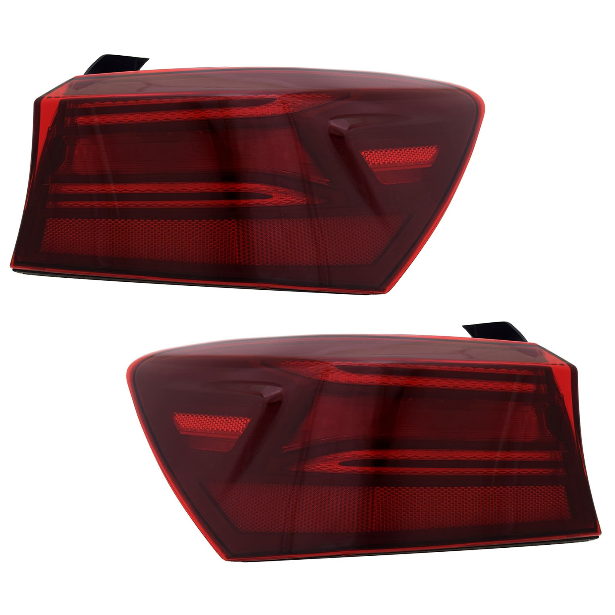 AM FORTE 22-24 TAIL LAMP RH AND LH On Body Assembly LED EX GT GT Line Models Sedan SKU SET JK73010011A