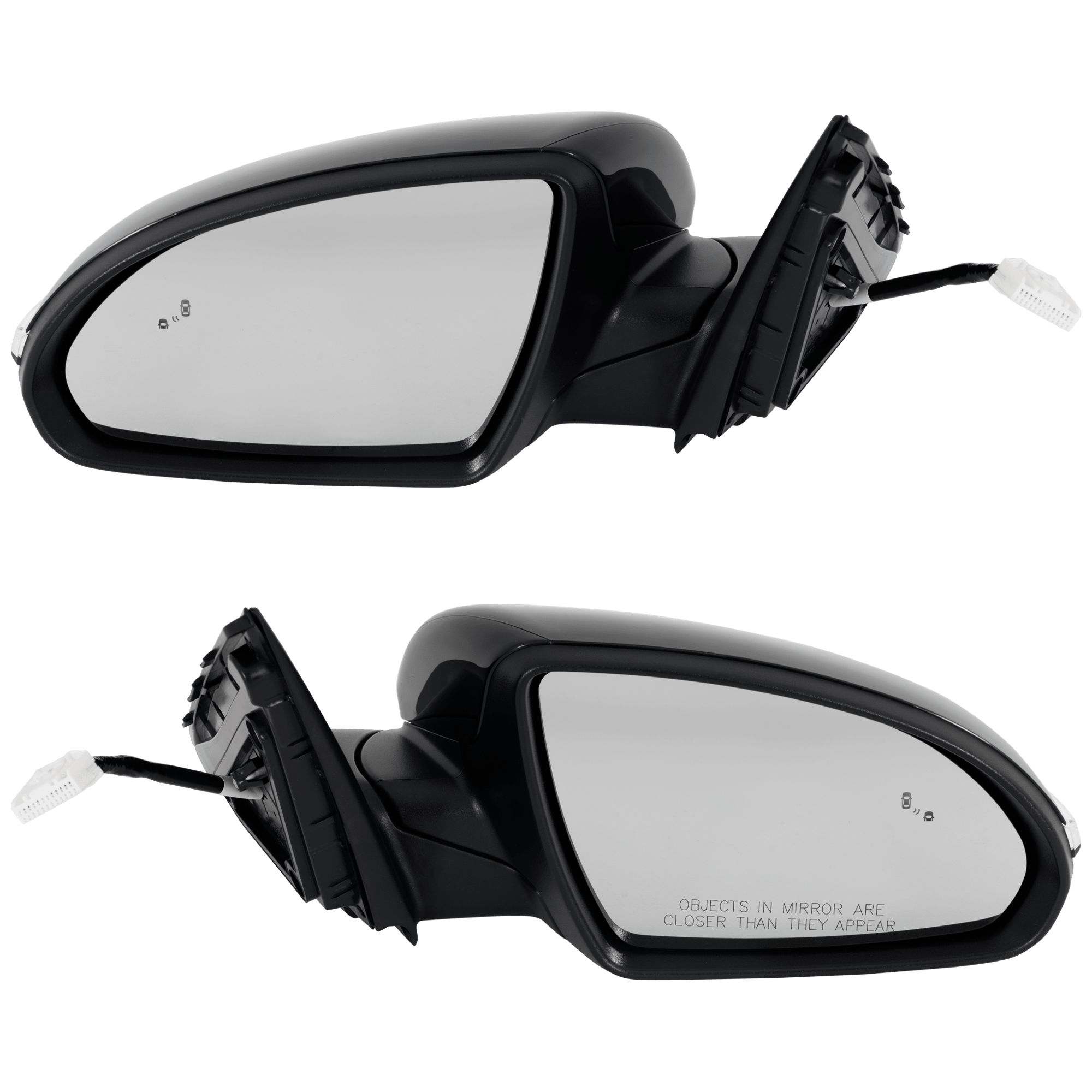 AM OPTIMA 16-20 MIRROR RH AND LH Power Power Folding Heated USA Built Vehicle w Signal Light BSD Memory Paint To Match SKU SET JKA101ER S Partslink KI1320205 KI1321205 OEM 87610D5050-87620D5050