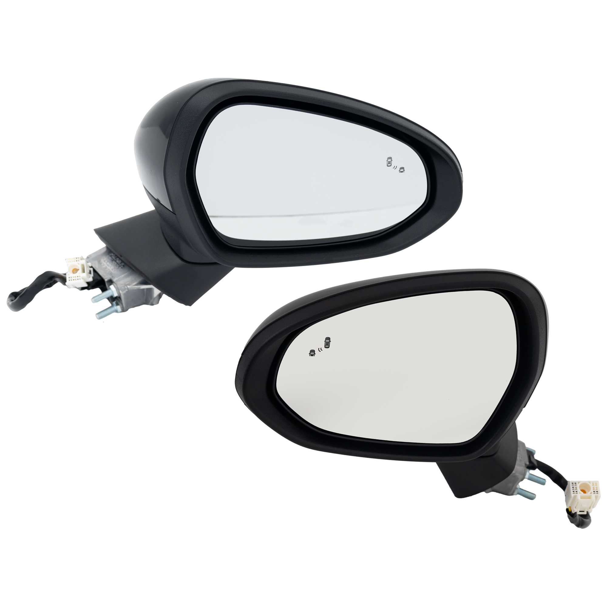 AM K5-21-24 MIRROR RH AND LH Power Manual Folding Heated Paintable LXS Model w BSD No Auto dimming Memory Puddle Light and Signal Light SKU SET JKA112ER S Partslink KI1320244 KI1321244 OEM 87610L3230-87620L3230