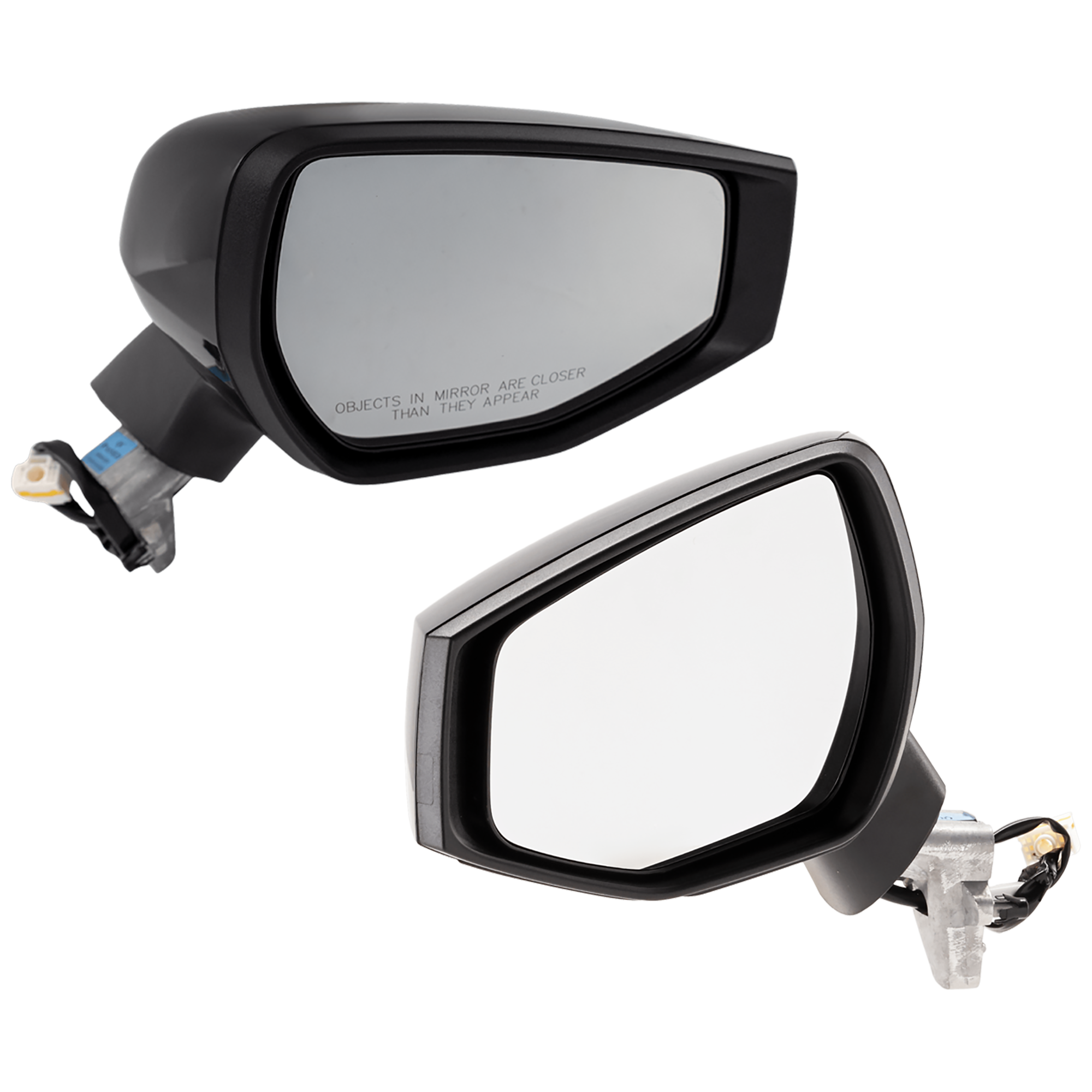 AM SPORTAGE 23-25 MIRROR RH AND LH Power Manual Folding Non Heated Paintable Non Towing No Signal Light Memory Puddle Light Auto Dimming and Blind Detection LX Model SKU SET JKA132ER Partslink KI1320293 KI1321293 OEM 87610P1250-87620P1250