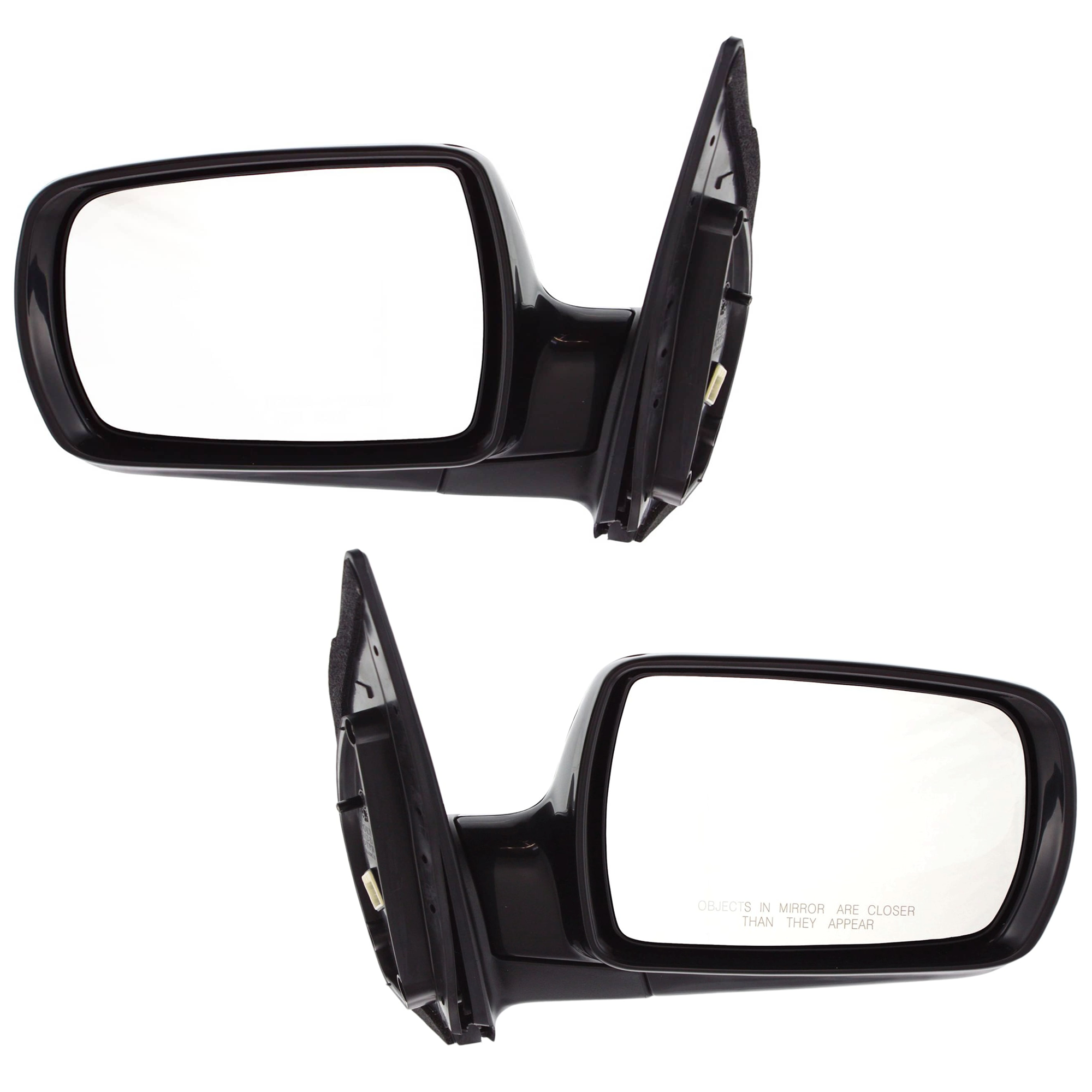 AM SEDONA 06-08 MIRROR RH AND LH Power Manual Folding Non Heated Paintable SKU SET JKA18ER Partslink KI1320126 KI1321126 OEM 876104J111-876204D311