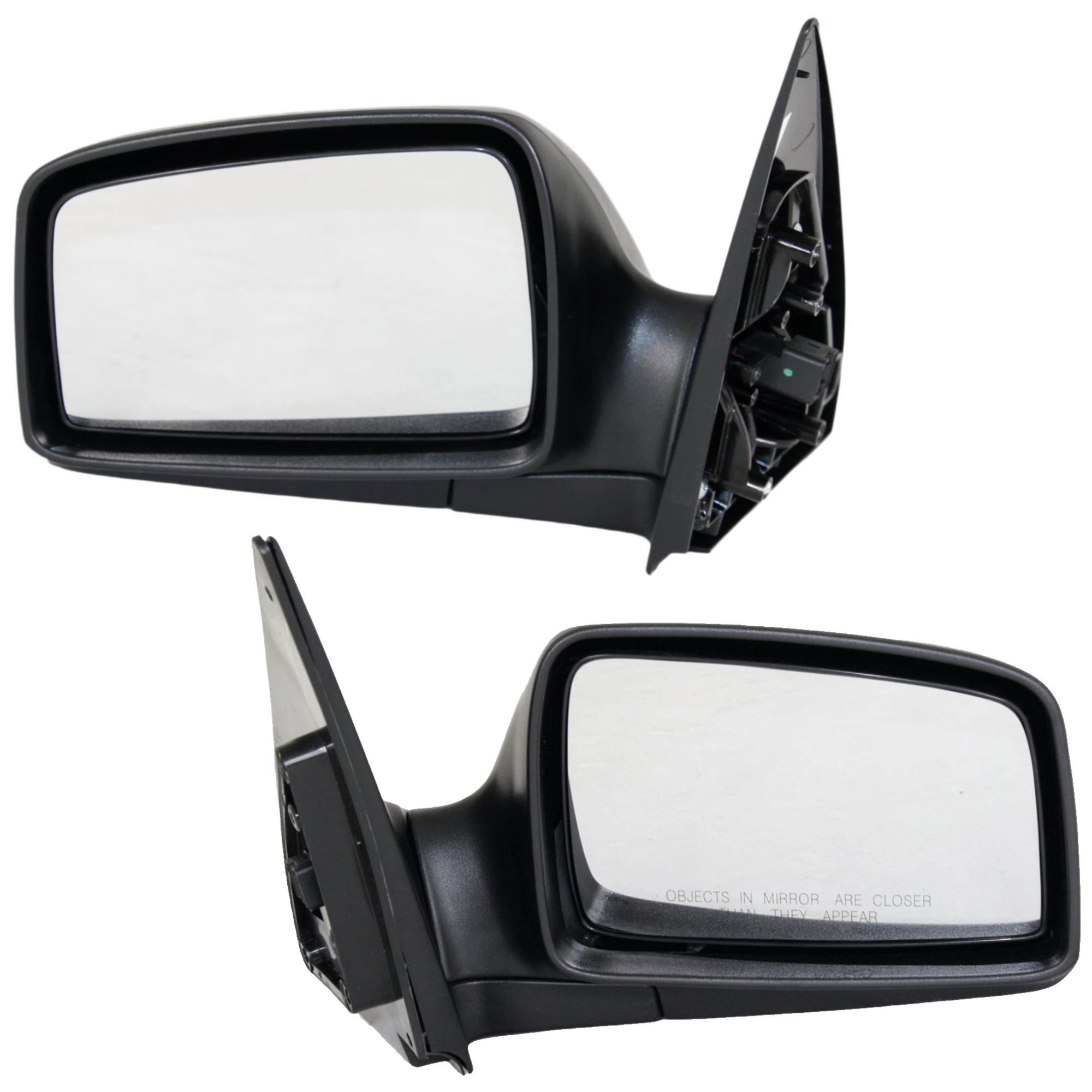 AM SPORTAGE 05-07 MIRROR RH AND LH Power Manual Folding Non Heated Textured LX Model SKU SET JKA34ER Partslink KI1320132 KI1321132 OEM 876101F000-876201F210