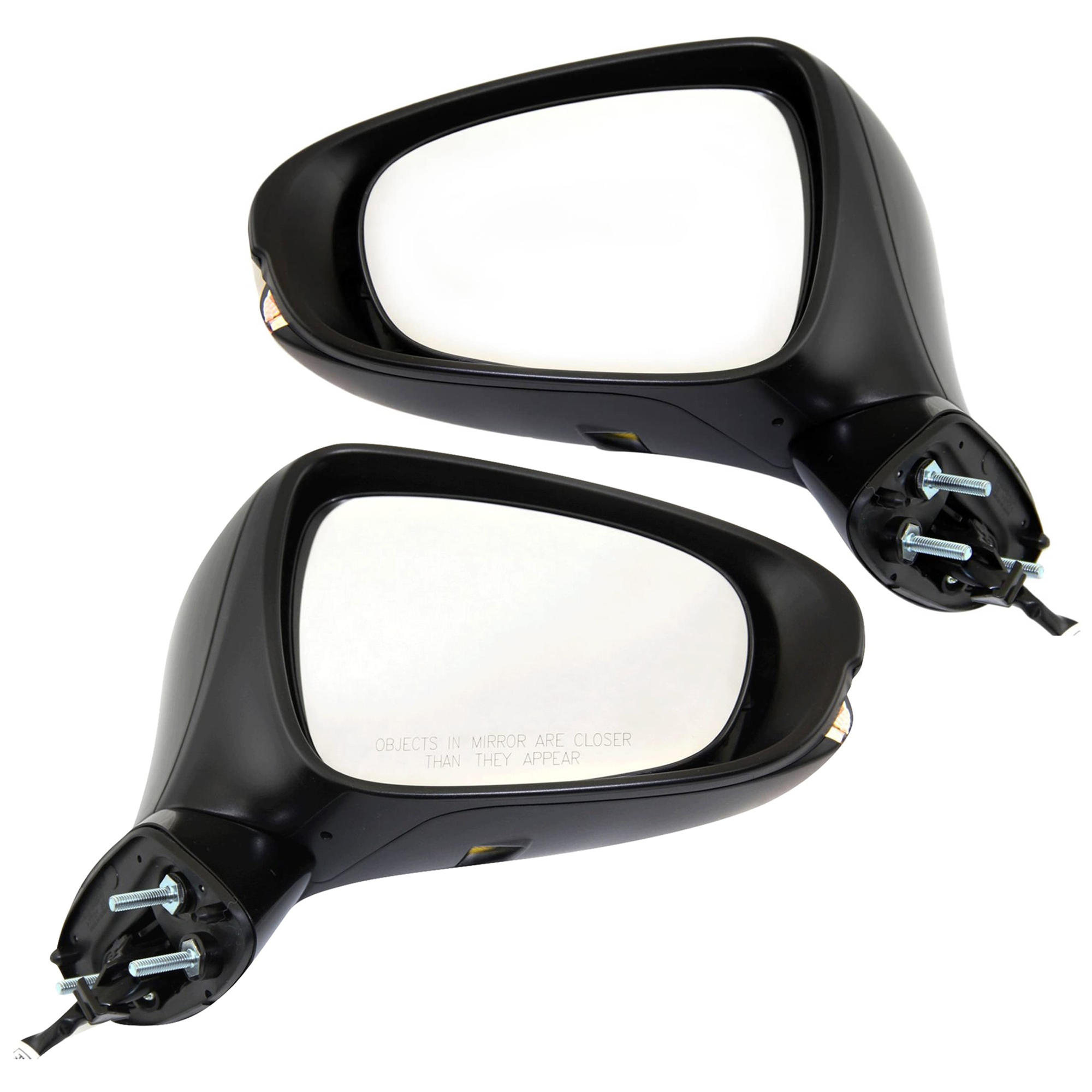 AM CT200H 11-17 MIRROR RH AND LH Power Manual Folding Heated Paintable w In housing Signal Light No Auto dimming BSD and Memory SKU SET JKA37ER S Partslink LX1320112 LX1321112 OEM 8791076040-8791076141C0-879407