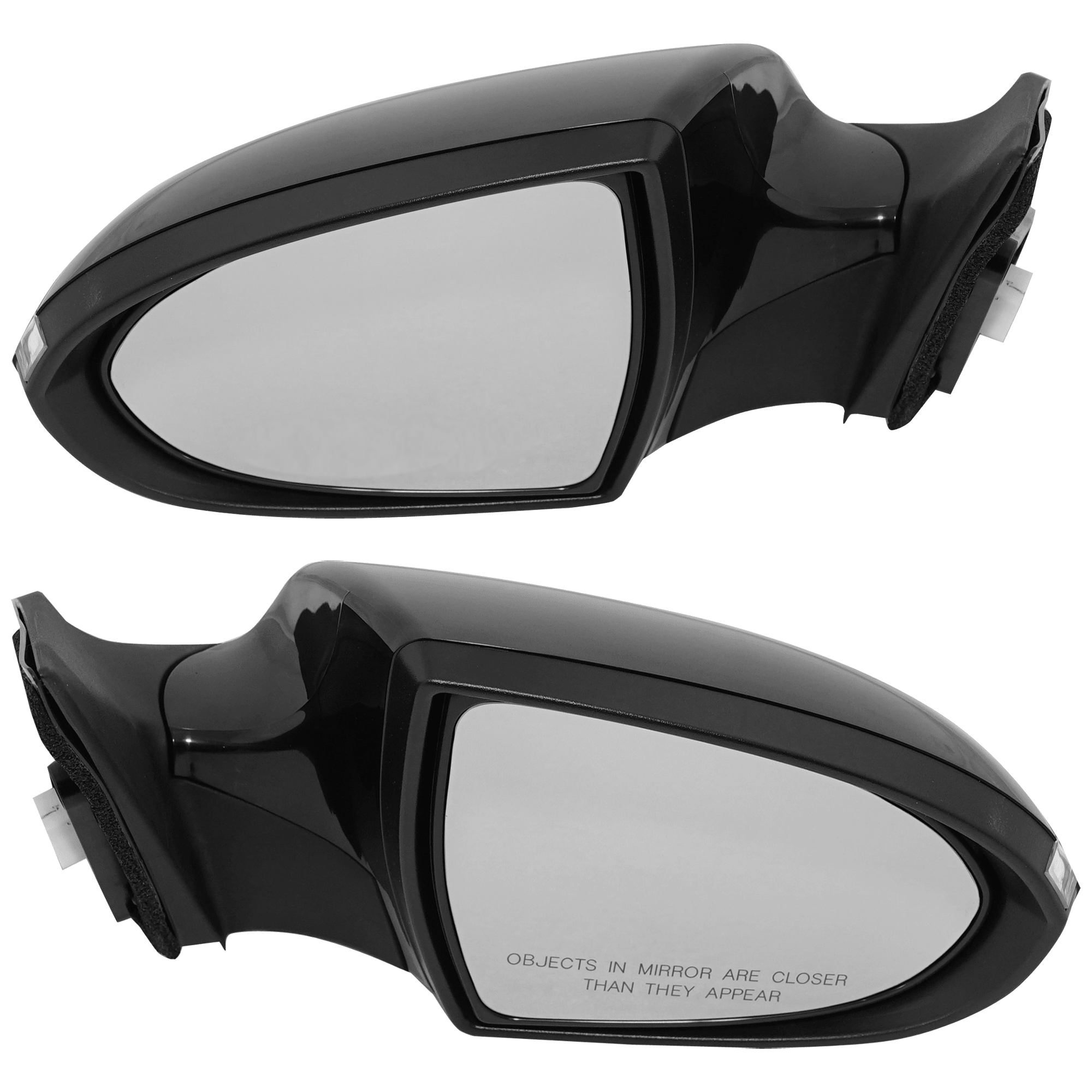 AM SPORTAGE 11-16 MIRROR RH AND LH Power Manual Folding Non Heated Paintable w Signal Light SKU SET JKA42ER S Partslink KI1320149 KI1321149 OEM 876103W550-876203W550