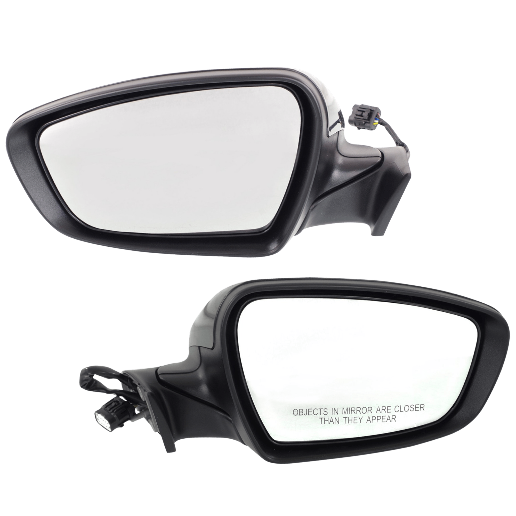 AM FORTE 14-16 MIRROR RH AND LH Power Power Folding Heated Paintable w Signal Light No Puddle Light Sedan EX model SKU SET JKA50ER S Partslink KI1320183 KI1321183 OEM 87610A7270-87620A7270