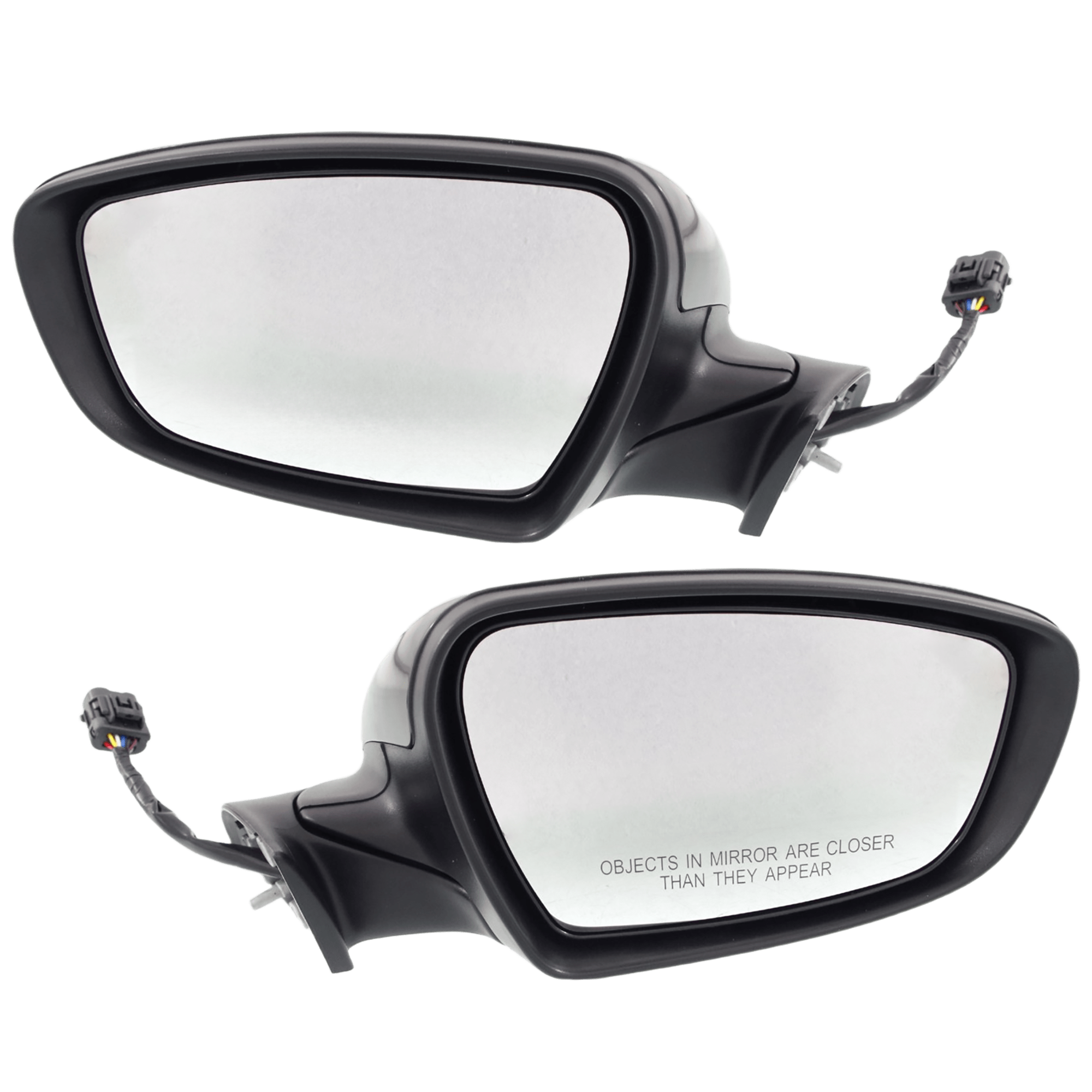 AM FORTE 14-16 MIRROR RH AND LH Power Power Folding Heated Paintable w Puddle and Signal Lights Sedan EX model SKU SET JKA51ER S Partslink KI1320184 KI1321184 OEM 87610A7280-87620A7280