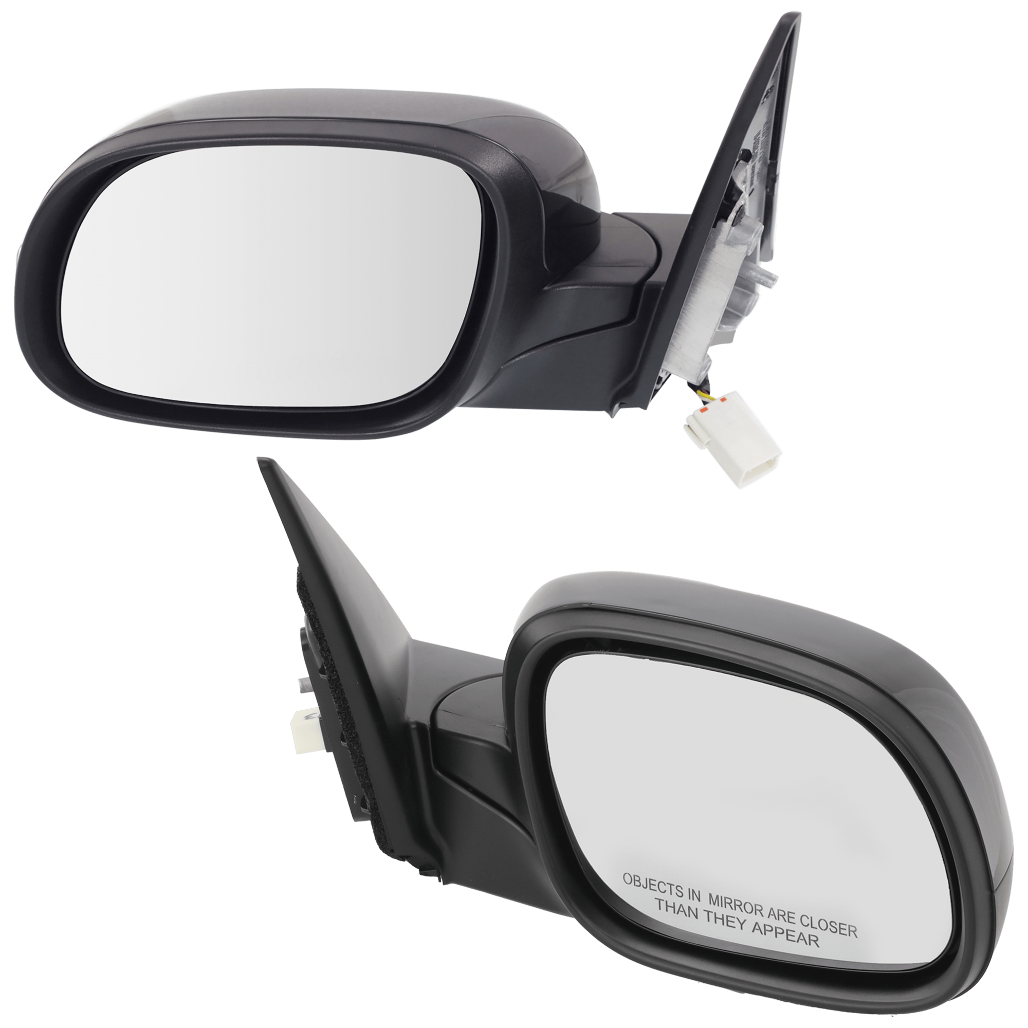 AM SOUL 14-19 MIRROR RH AND LH Power Manual Folding Heated Paintable No Memory Puddle Light and Signal Light SKU SET JKA52ER Partslink KI1320180 KI1321180 OEM 87610B2510-87620B2510