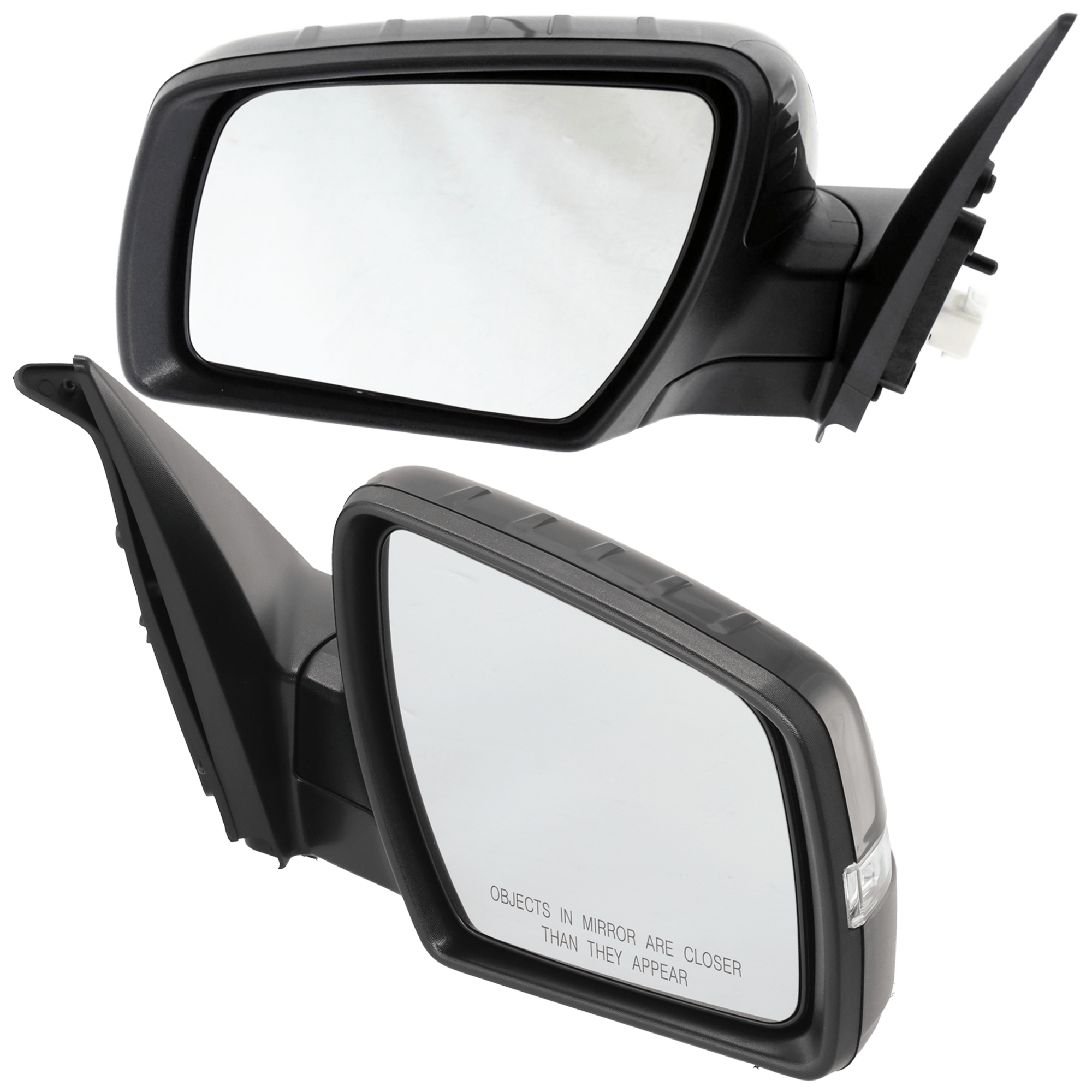AM SOUL 12-13 MIRROR RH AND LH Power Manual Folding Heated Paintable w Signal Light SKU SET JKA60ER S Partslink KI1320164 KI1321164 OEM 876102K831-876202K831