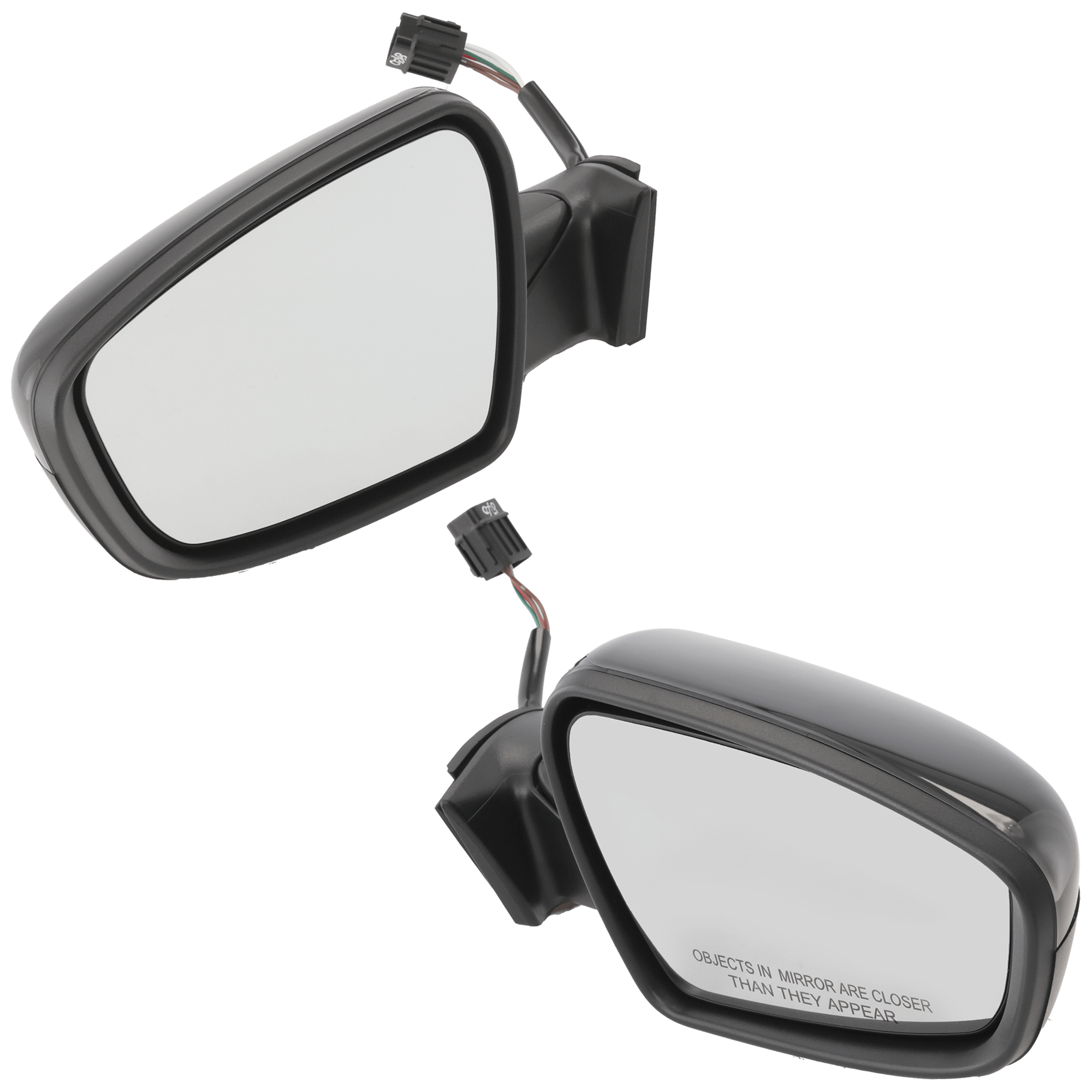 AM FORTE FORTE5-17-18 MIRROR RH AND LH Power Manual Folding Heated Paintable No BSD Puddle Light and Signal Light SKU SET JKA68ER Partslink KI1320213 KI1321213 OEM 87610B0000-87620B0000