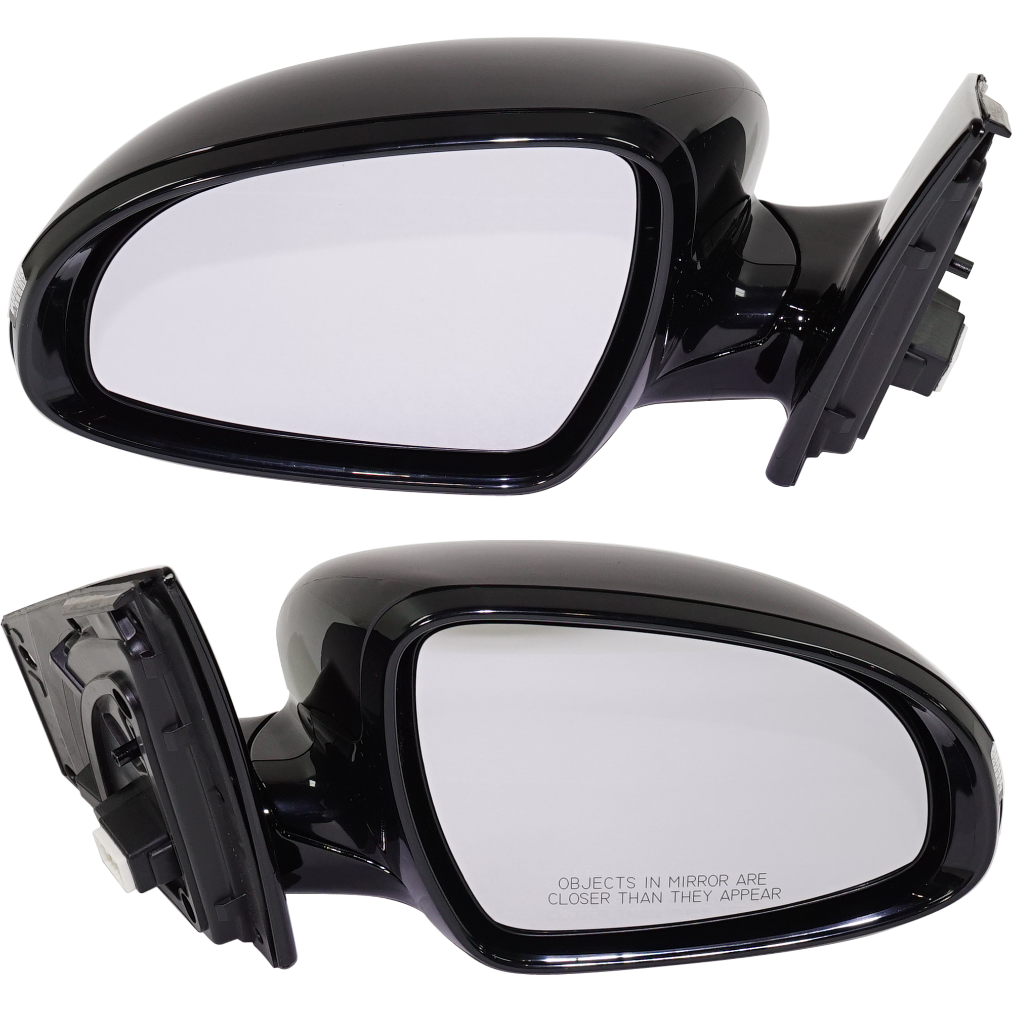 AM SPORTAGE 17-19 MIRROR RH AND LH Power Power Folding Heated Paintable w Signal Light No BSD SKU SET JKA80ER S Partslink KI1320198 KI1321198 OEM 87610D9660-87620D9120