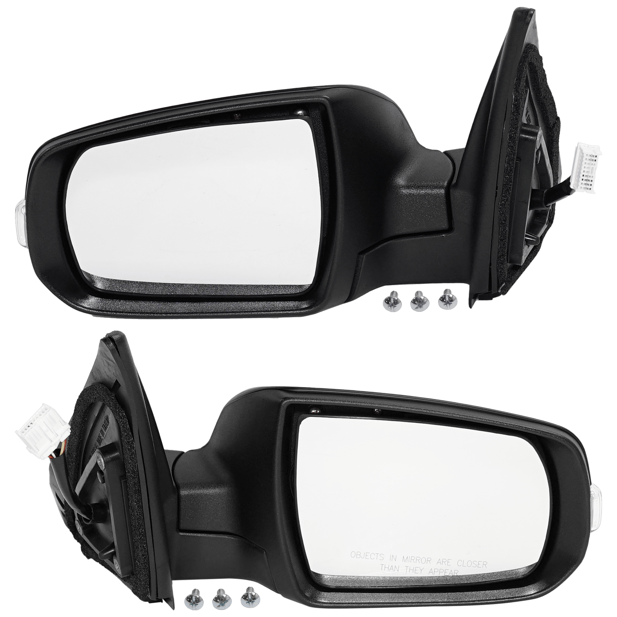 AM SORENTO 11-15 MIRROR RH AND LH Power Manual Folding Non Heated Textured w Signal Light No BSD and Memory SKU SET JKA85ER S OEM 876101U050 PFM 876201U050 PFM