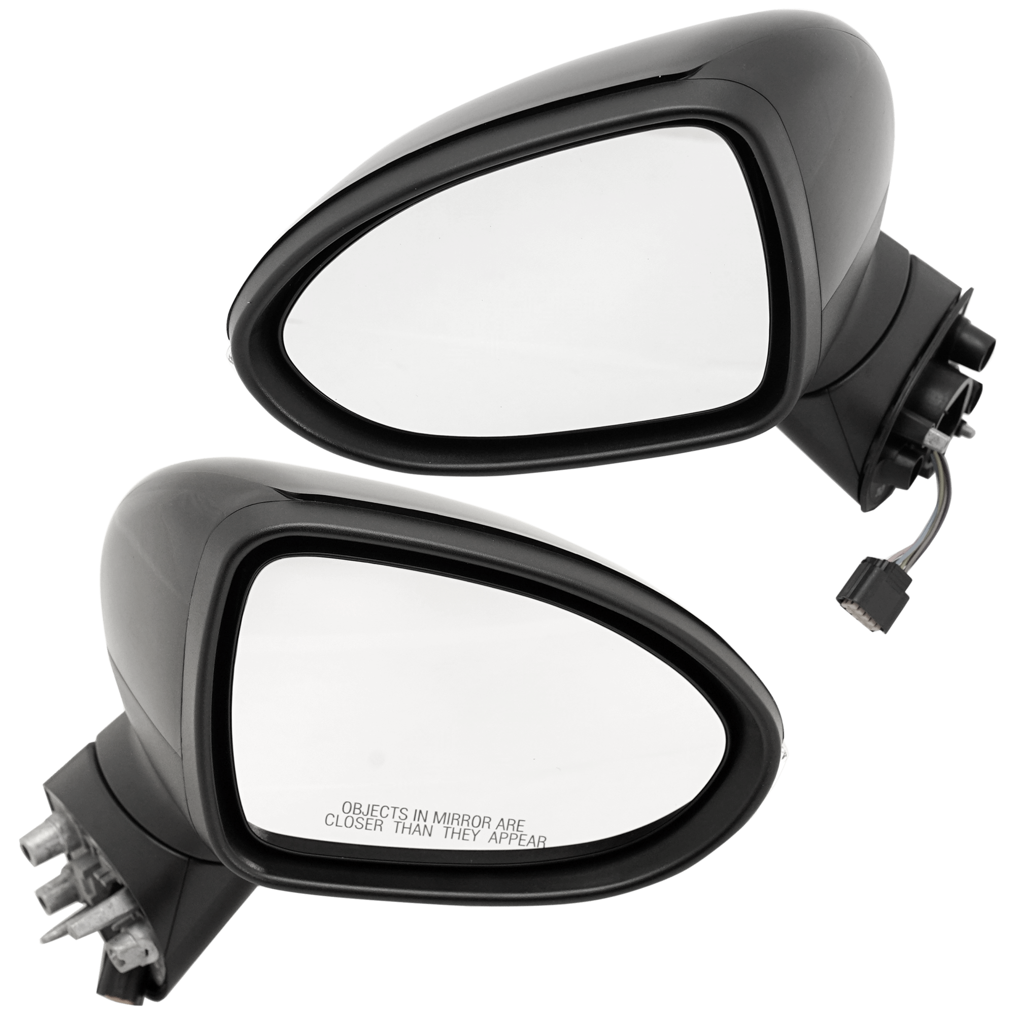AM RIO 12-17 MIRROR RH AND LH Power Power Folding Heated Paintable w Signal Light Hatchback Sedan SKU SET JKA91ER S Partslink KI1320188 KI1321188 OEM 876101W151-876071W000-876201W1