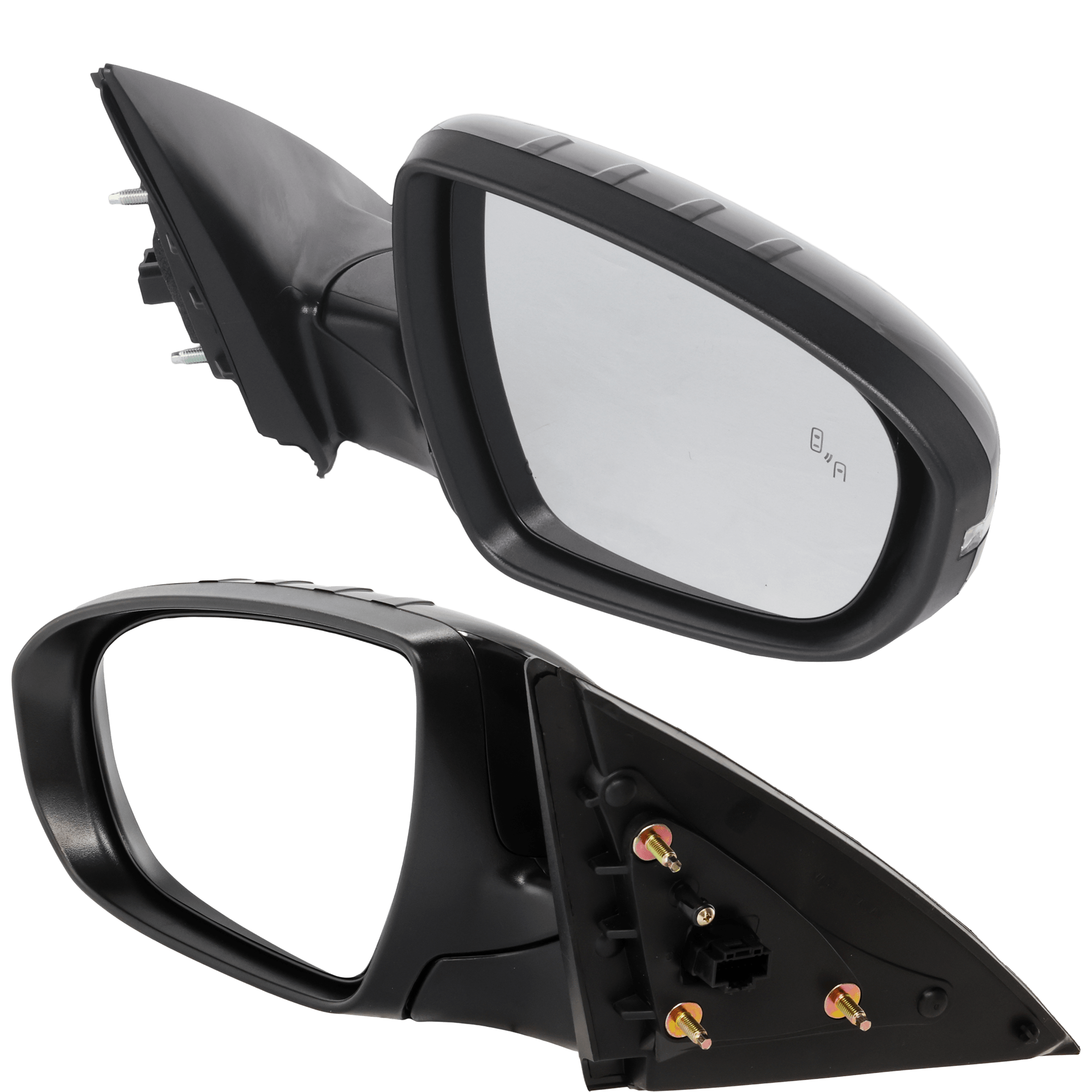 AM Mirror SKU SET JKA92ER S B Partslink KI1320176 KI1321206 OEM 876104C510-876204C540