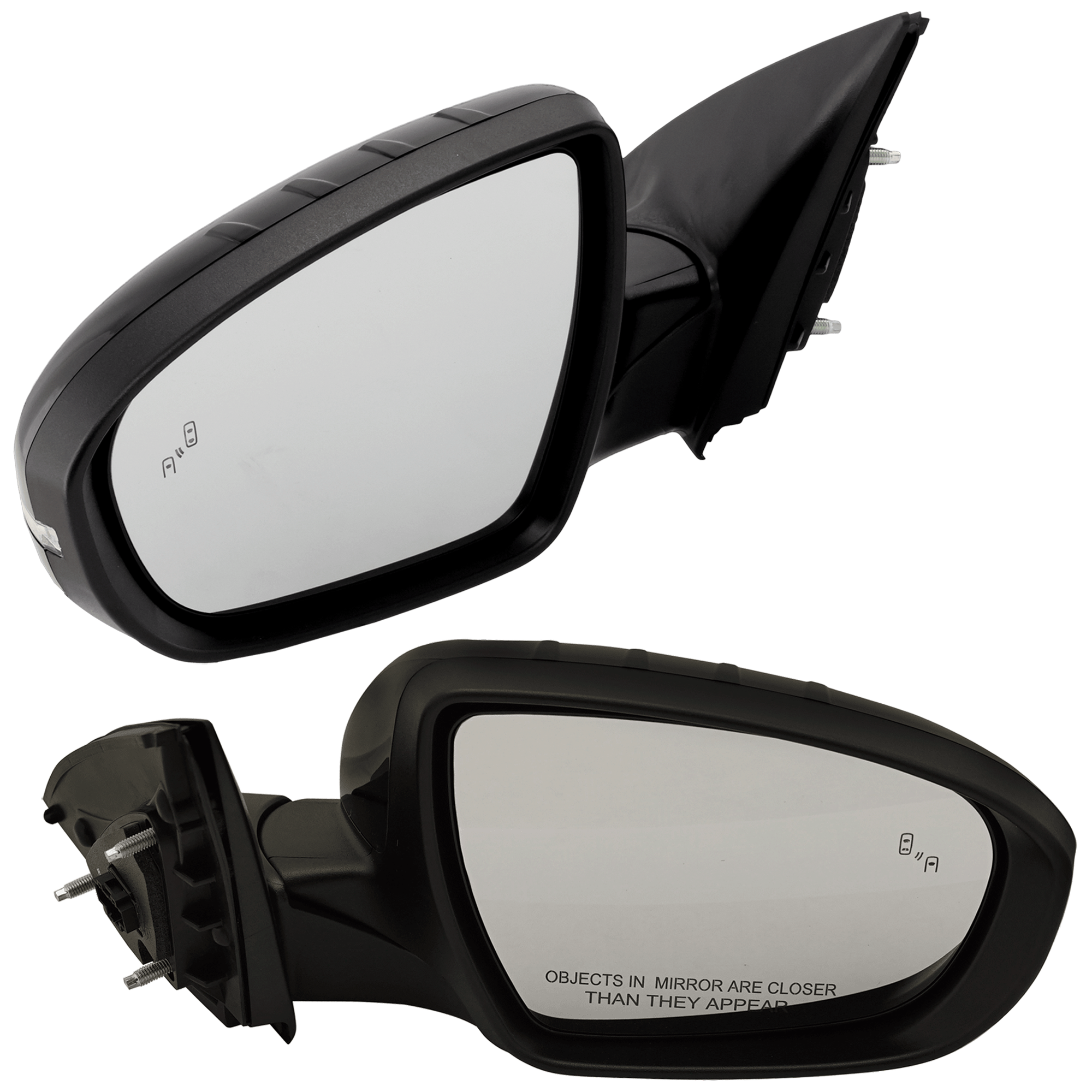 AM OPTIMA 14-15 MIRROR RH AND LH Power Power Folding Heated Paintable w BSD and Signal Light Exc. Hybrid Model SKU SET JKA92ER S Partslink KI1320206 KI1321206 OEM 876104C540-876204C540