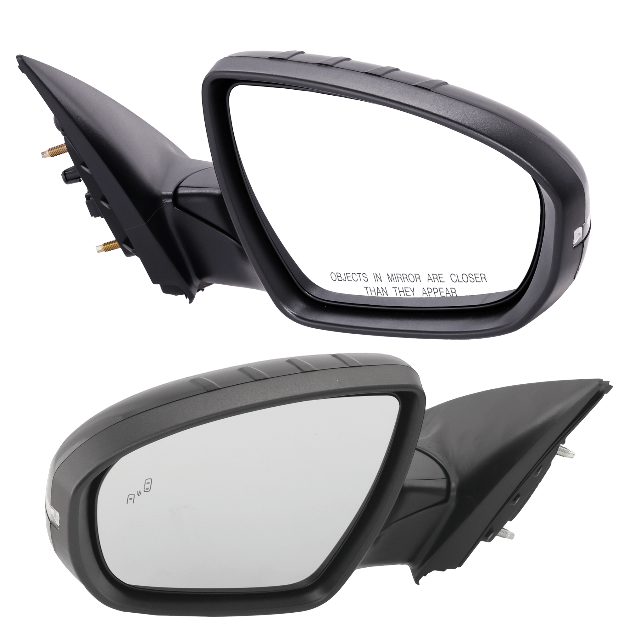 AM Mirror SKU SET JKI13ER S C Partslink KI1320206 KI1321176 OEM 876104C540-876204C510