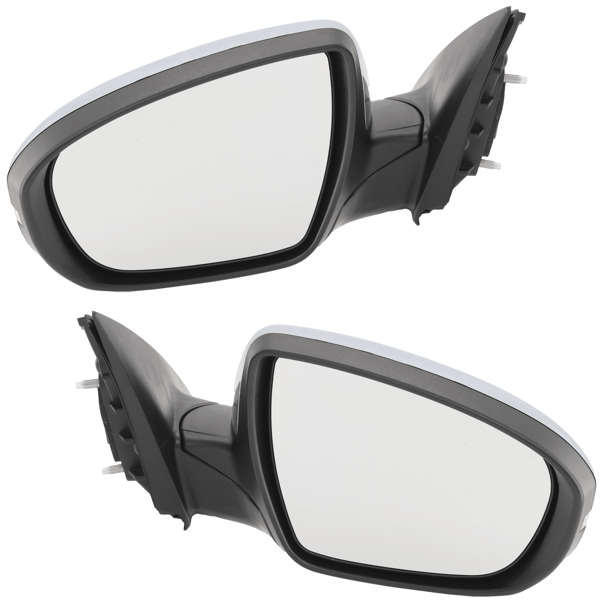 AM OPTIMA 12-13 MIRROR RH AND LH Power Power Folding Heated Chrome w Signal Light Exc. Hybrid Model USA Built Vehicle SKU SET JKI19CR S Partslink KI1320169 KI1321169 OEM 876104C040-876204C040