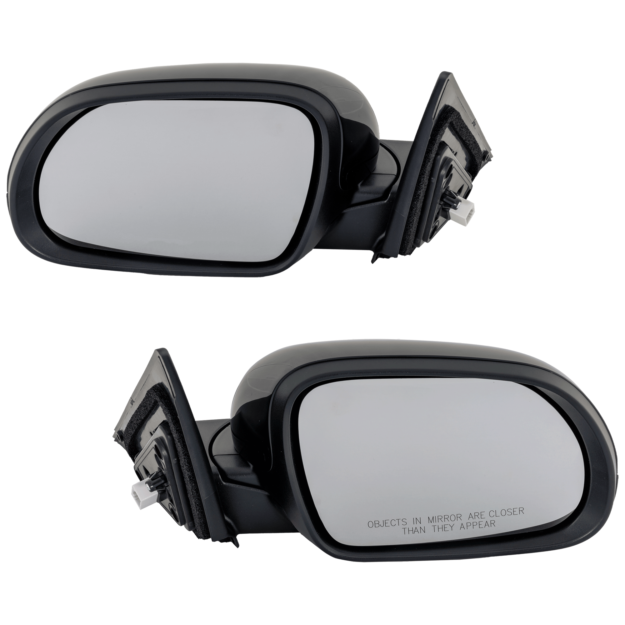 AM SOUL 20-25 MIRROR RH AND LH Power Manual Folding Non Heated Paintable Automatic Transmission LX Model SKU SET JKI30ER Partslink KI1320233 KI1321233 OEM 87610K0410-87620K0410