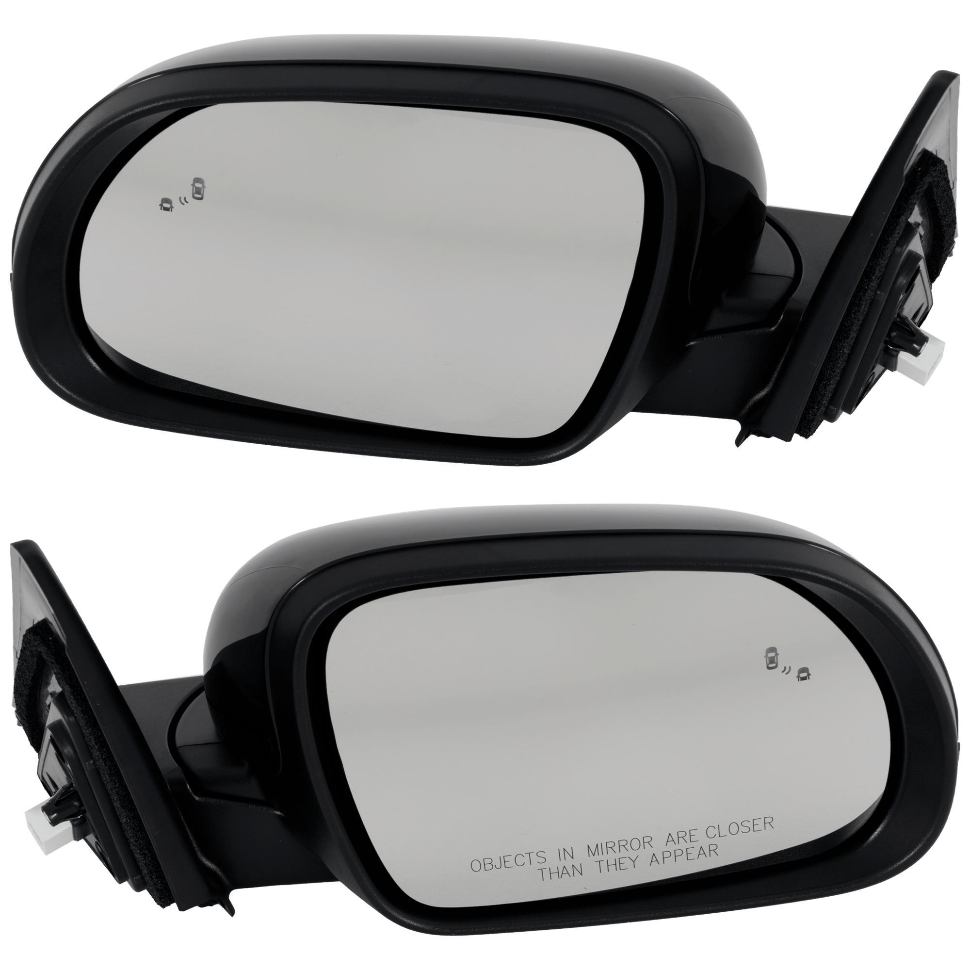 AM SOUL 20-25 MIRROR RH AND LH Power Manual Folding Non Heated Paintable S LX X Line Models SKU SET JKI33ER S Partslink KI1320238 KI1321238 OEM 87610K0460-87620K0460