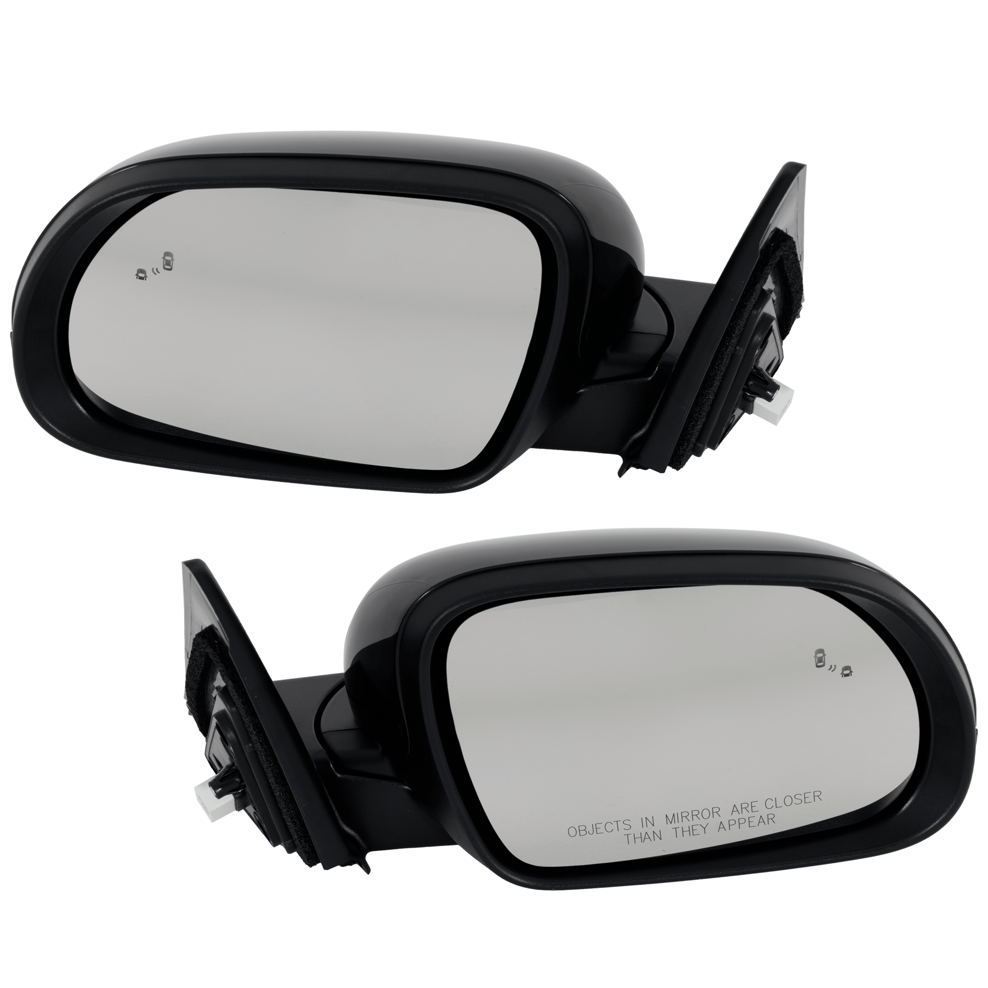 AM SOUL 20-23 MIRROR RH AND LH Power Manual Folding Heated Paintable w In housing Signal Light BSD in Glass No Memory Puddle Light Auto Dimming SKU SET JKI36ER S Partslink KI1320237 KI1321237 OEM 87610K0450-87620K0450
