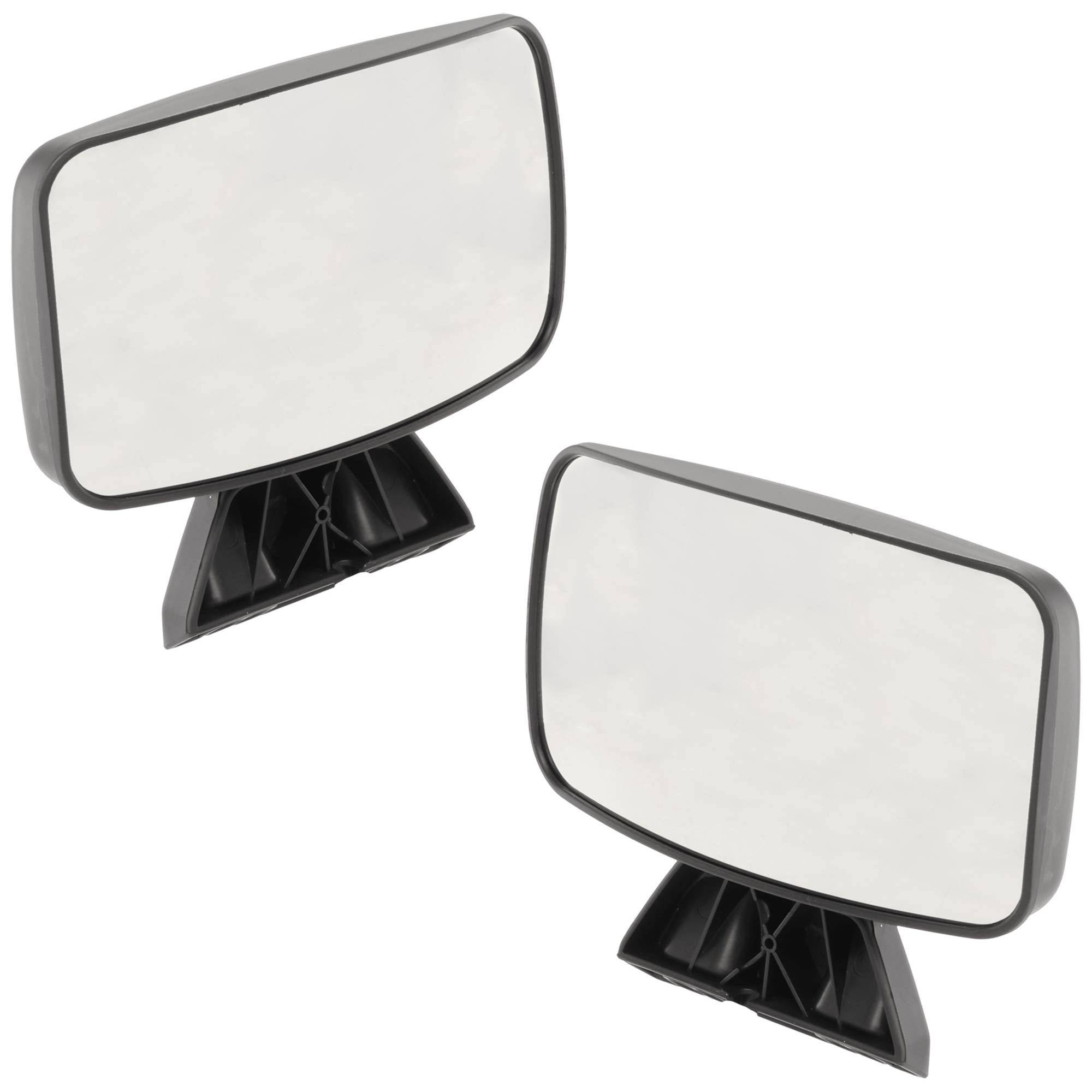 AM KENWORTH T680 T880-13-24 MIRROR RH AND LH Manual Adjust Non Folding Non Heated Textured Look Down Mirror No Auto dimming Blind Spot Detection Signal Light Memory and Puddle Light SKU SET JKW16R L HD 2 OEM R596089101 A2258773000