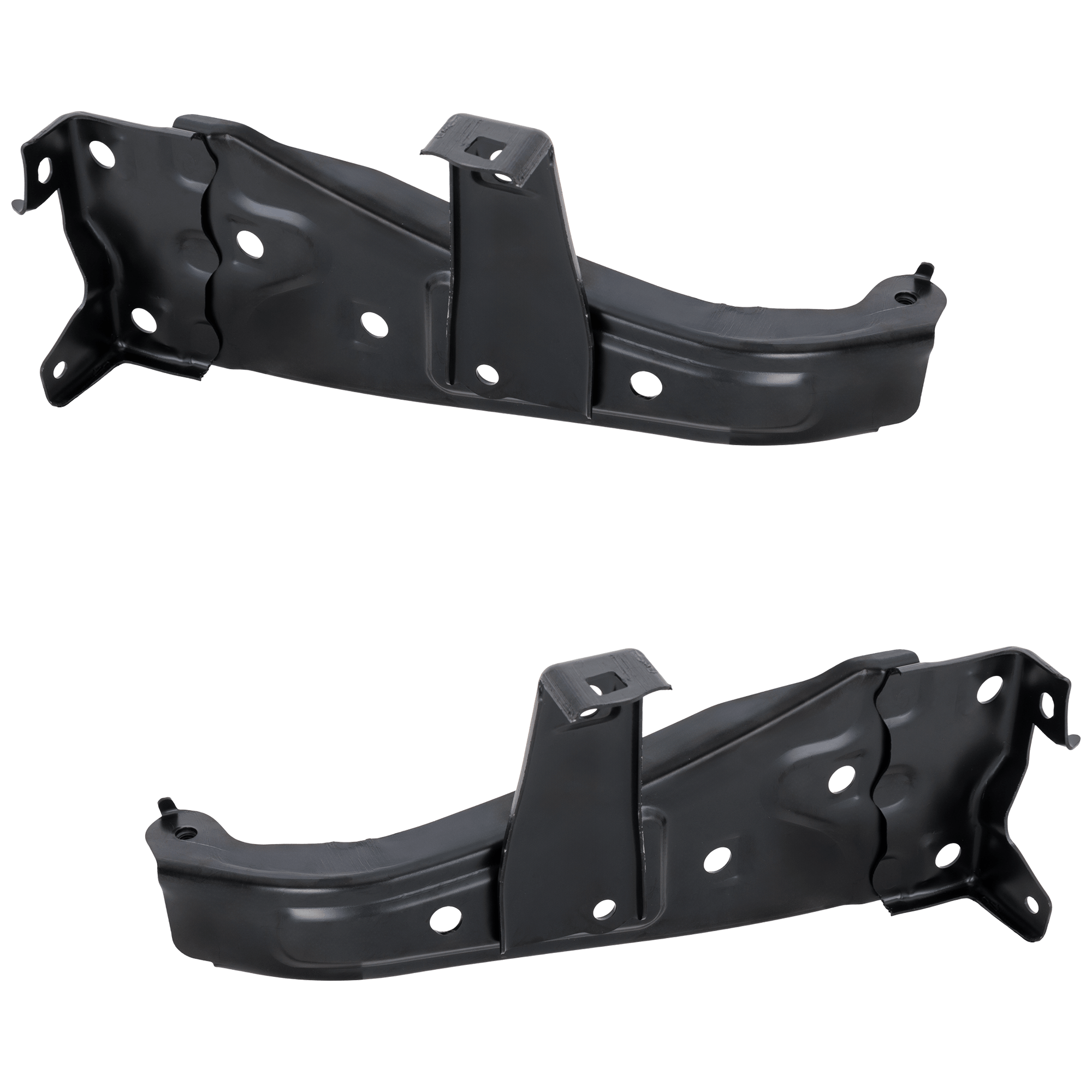 AM GX460-14-23 FRONT BUMPER BRACKET RH AND LH Steel SKU SET JL01310001 Partslink LX1062102 LX1063102 OEM 5210260250-5210360260