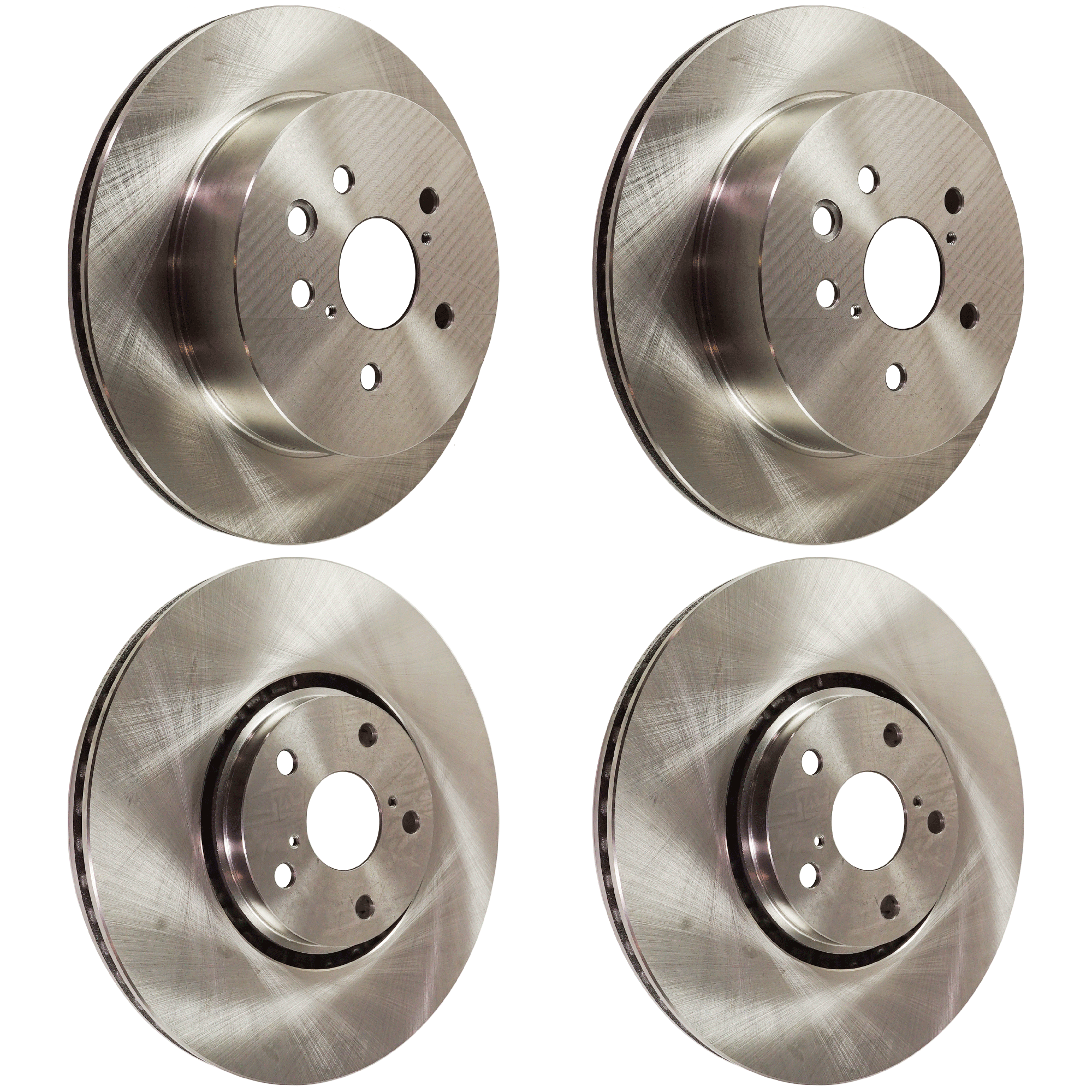 AM GS350-07-11 FRONT AND REAR BRAKE DISC 4 Wheel Set SKU SET JL27110011-4 OEM 12144154-31523-44817-850116-60