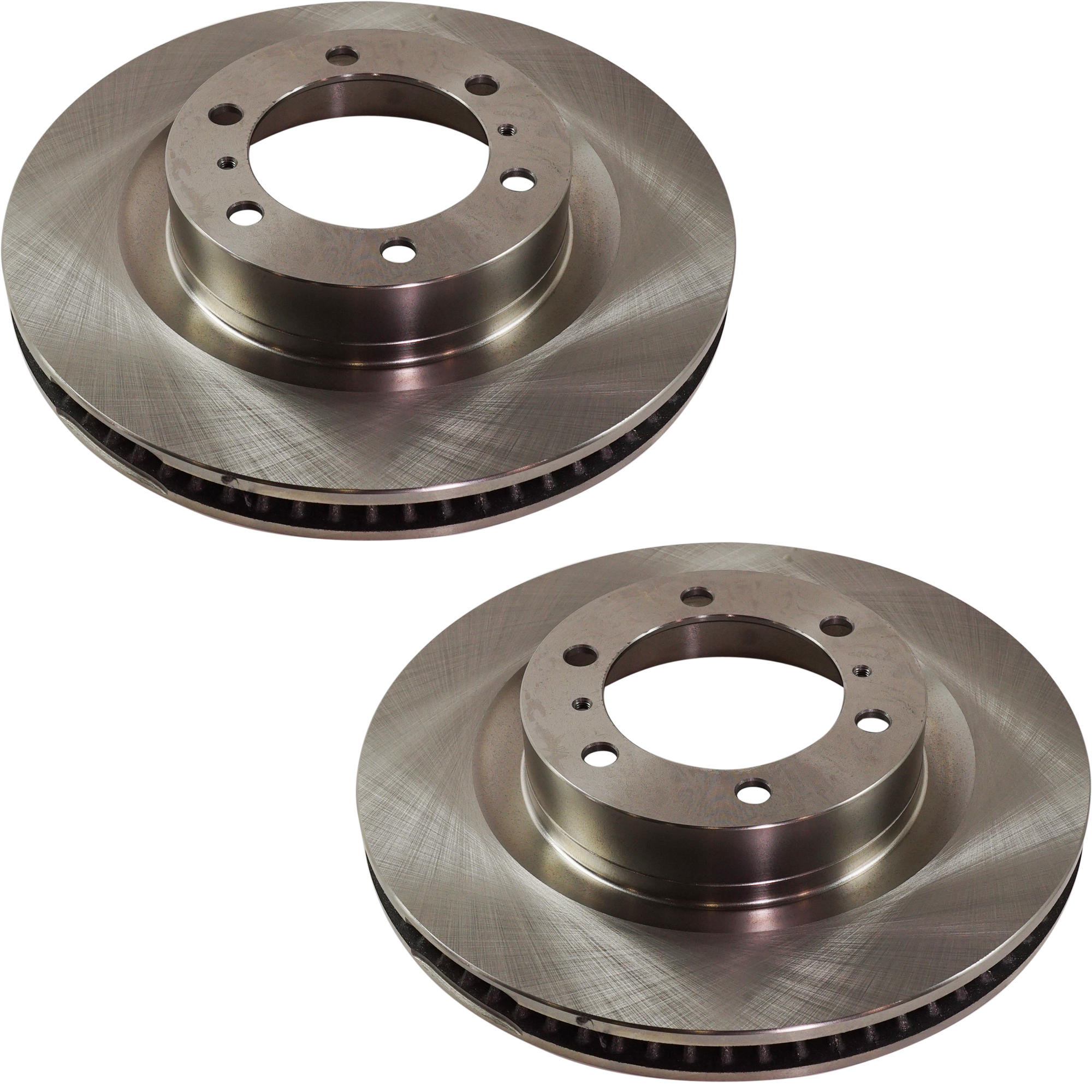 AM 4RUNNER GX460-10-22 FRONT BRAKE DISC RH AND LH 2 Wheel Set SKU SET JL27110015-2 OEM 31554-44714-44819-0833465-8501