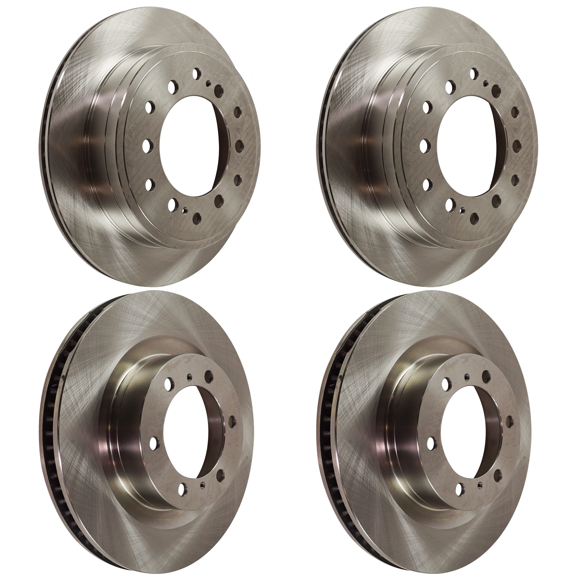 AM 4RUNNER GX460-10-22 FRONT AND REAR BRAKE DISC 4 Wheel Set SKU SET JL27110015-4 OEM 31550-44715-0833467-850180-880