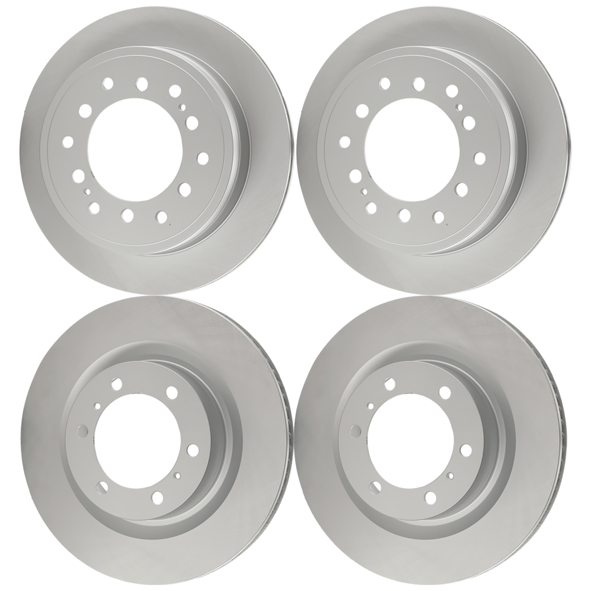 AM 4RUNNER GX460-10-22 FRONT AND REAR BRAKE DISC 4 Wheel Set SKU SET JL27110015G 4 OEM 4243160311 PFM 4351260191 PFM
