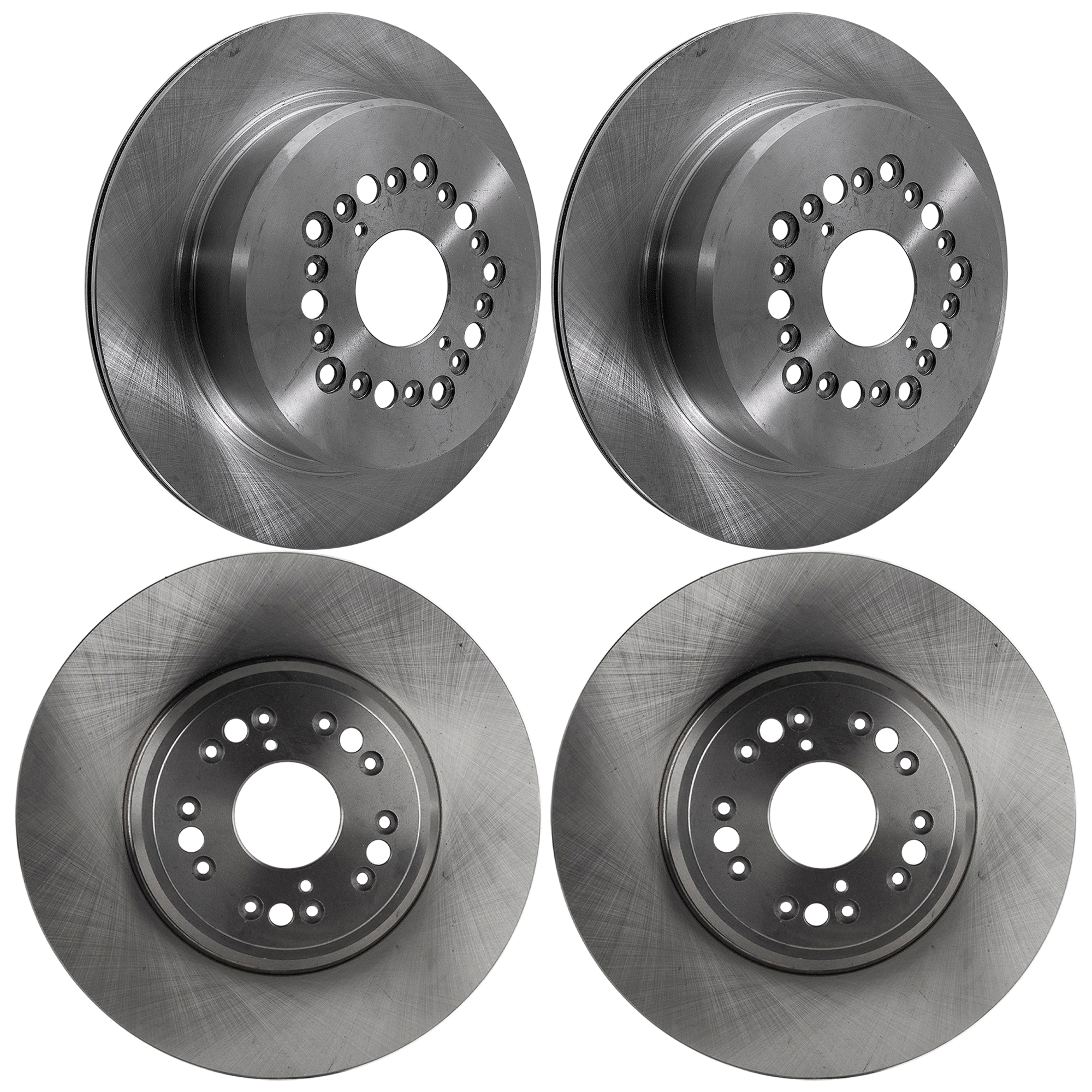 AM LS400-95-00 FRONT AND REAR BRAKE DISC 4 Wheel Set SKU SET JL27110029-4 OEM 4243130140-4243130190-42431500