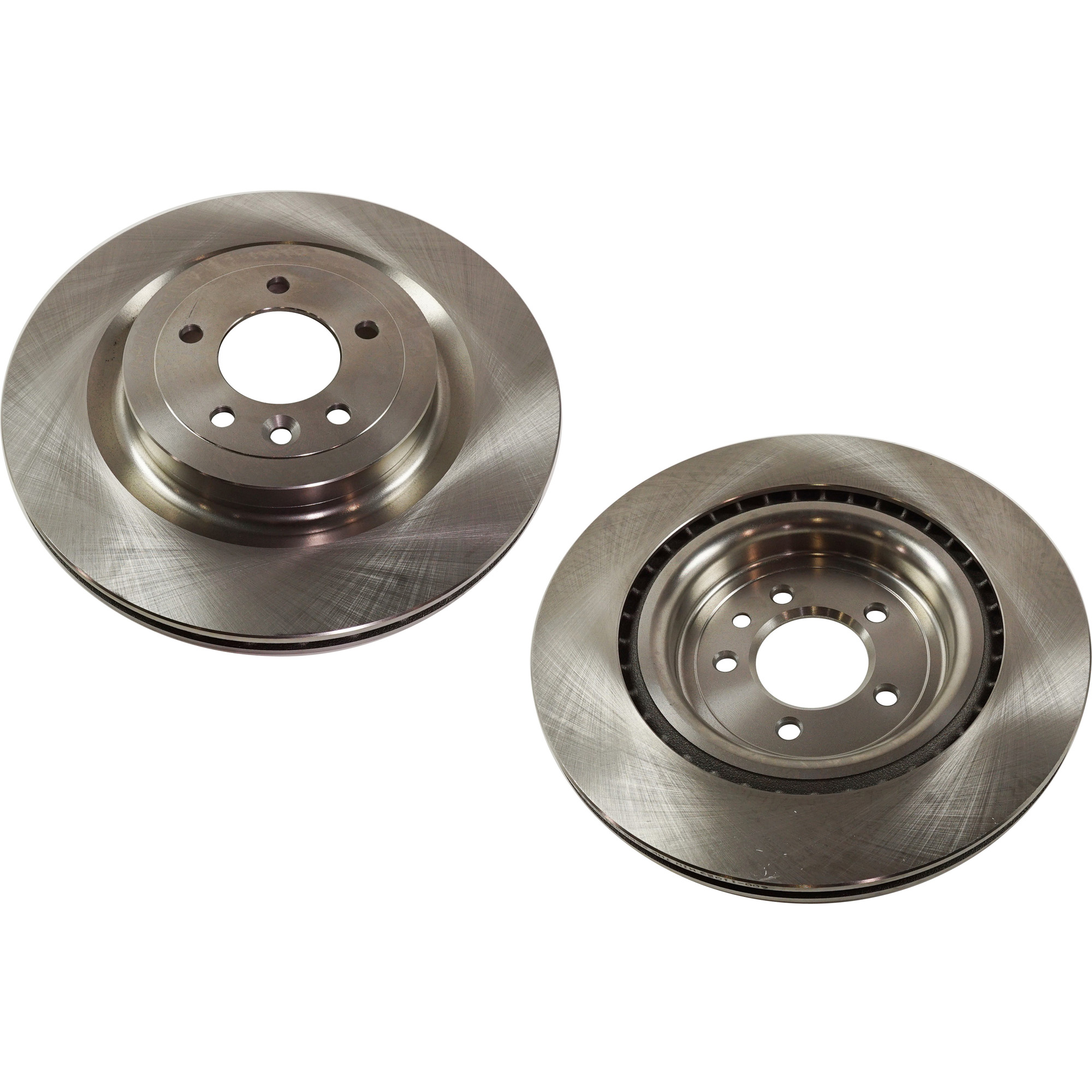 AM RANGE ROVER 13-19 RANGE ROVER SPORT 14-20 REAR BRAKE DISC RH AND LH 2 Wheel Set Plain Surface Vented 5 Lugs SKU SET JL27110048-2 OEM 45609-850252-12122024-60011023