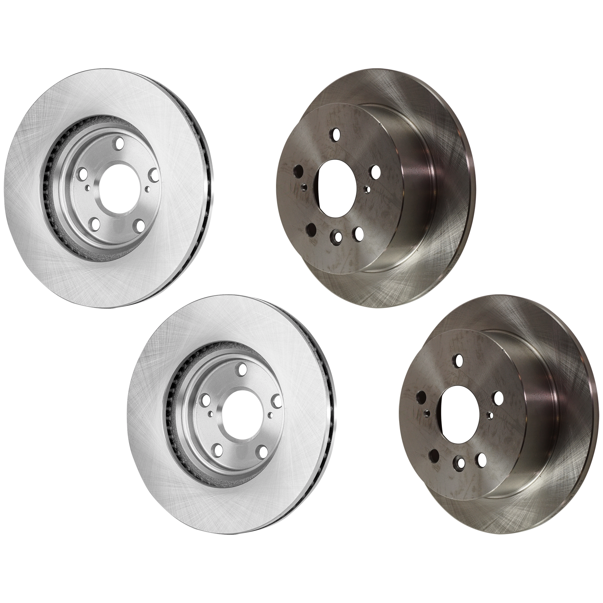 AM CAMRY 02-04 ES330-04-06 FRONT AND REAR BRAKE DISC 4 Wheel Set SKU SET JL27110056-4 A OEM 4243133100-4243106050-42431060