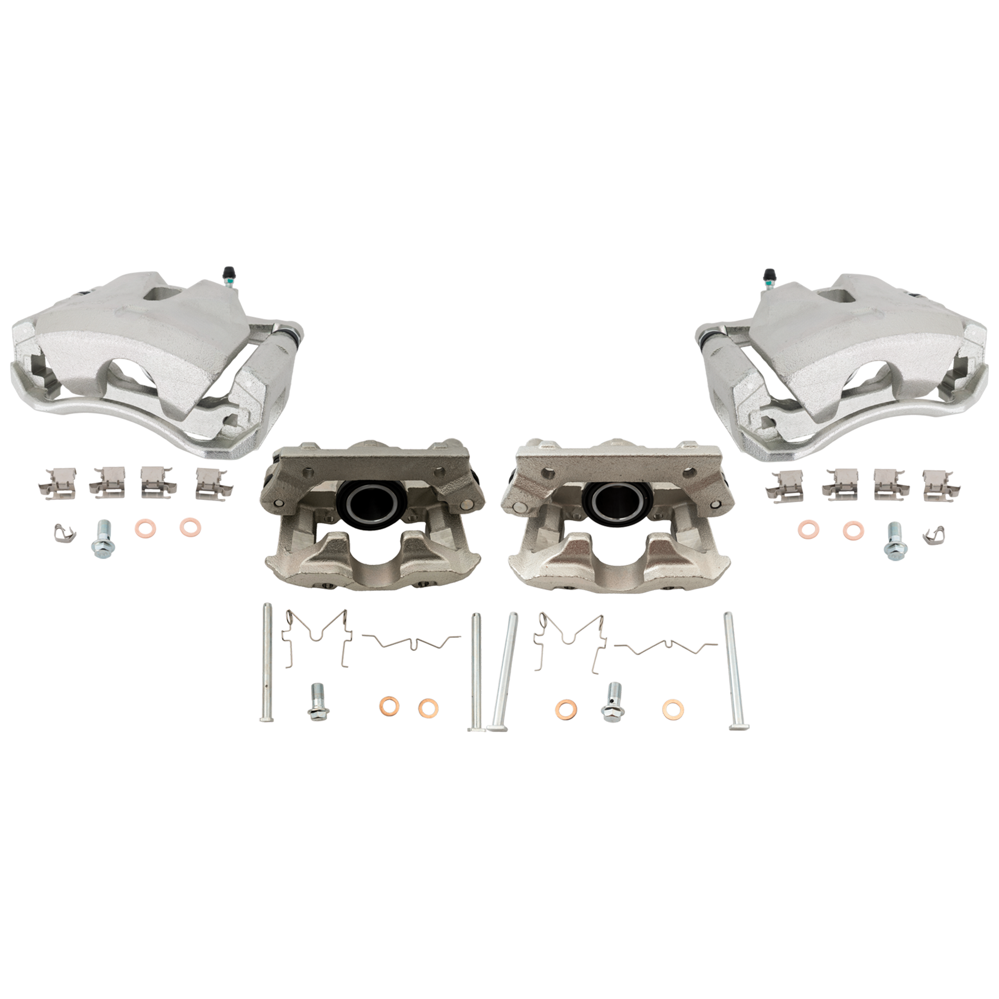 AM IS250-06-15 FRONT AND REAR BRAKE KIT WITH CALIPERS 4 Wheel Set Includes 4 Brake Caliper SKU SET JL27150001-4