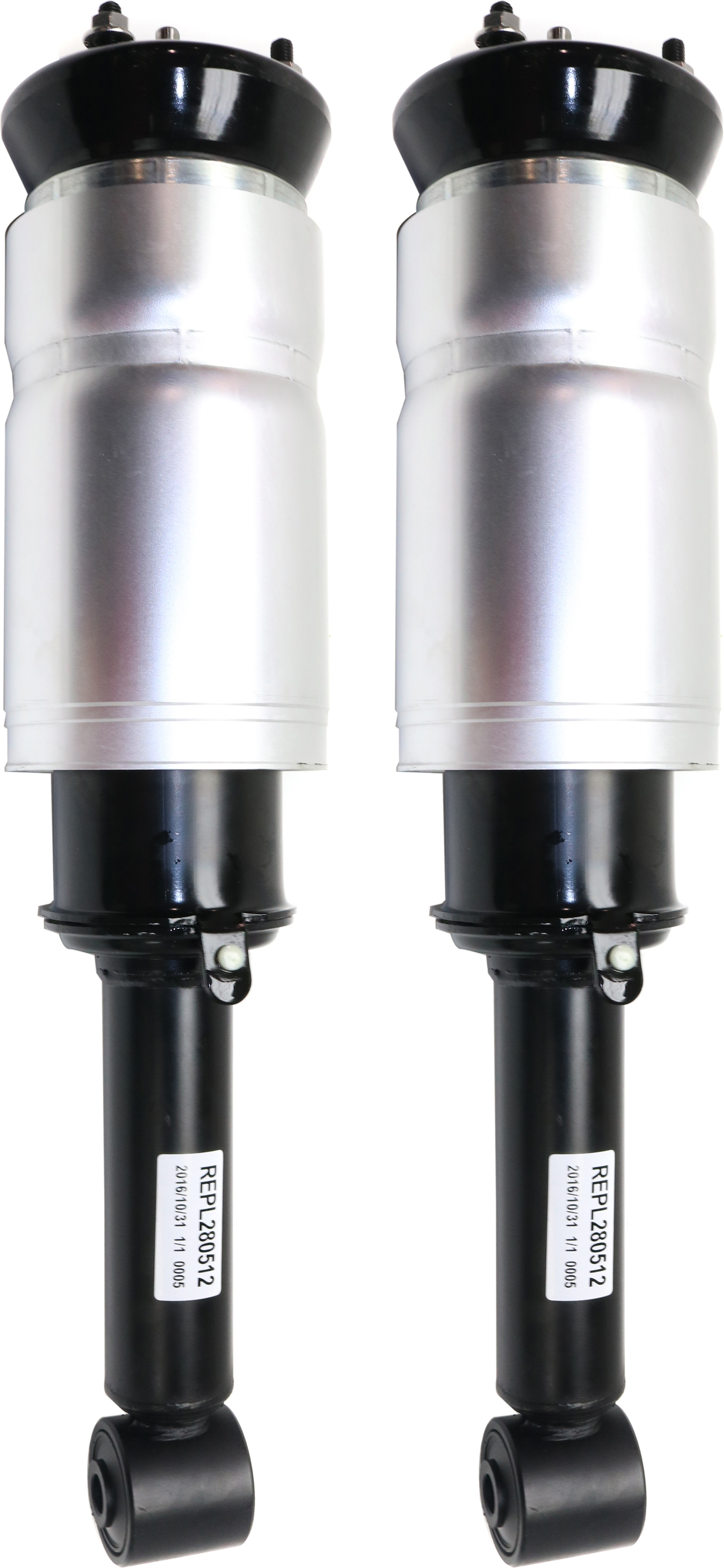 AM RANGE ROVER SPORT 06-13 LR4-10-16 FRONT AIR STRUT RH AND LH Gas Charged Twin tube Set of 2 SKU SET JL280512-2 OEM LR016414 LR016415 LR016416 LR0
