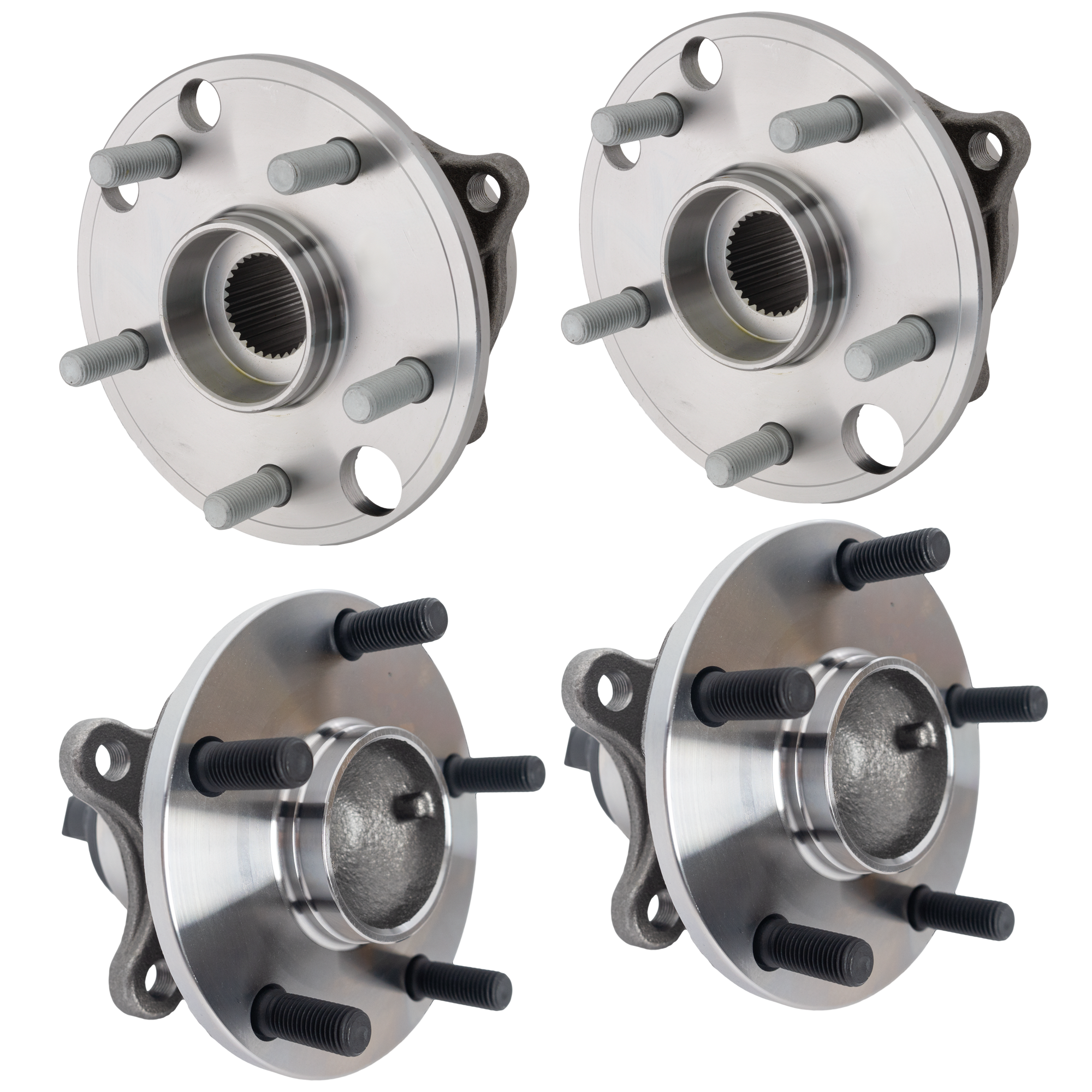 AM LS430-01-06 FRONT AND REAR HUB ASSEMBLY RH AND LH 5 Studs RWD SKU SET JL283704-4 OEM 4241050010-516249-713163-43550
