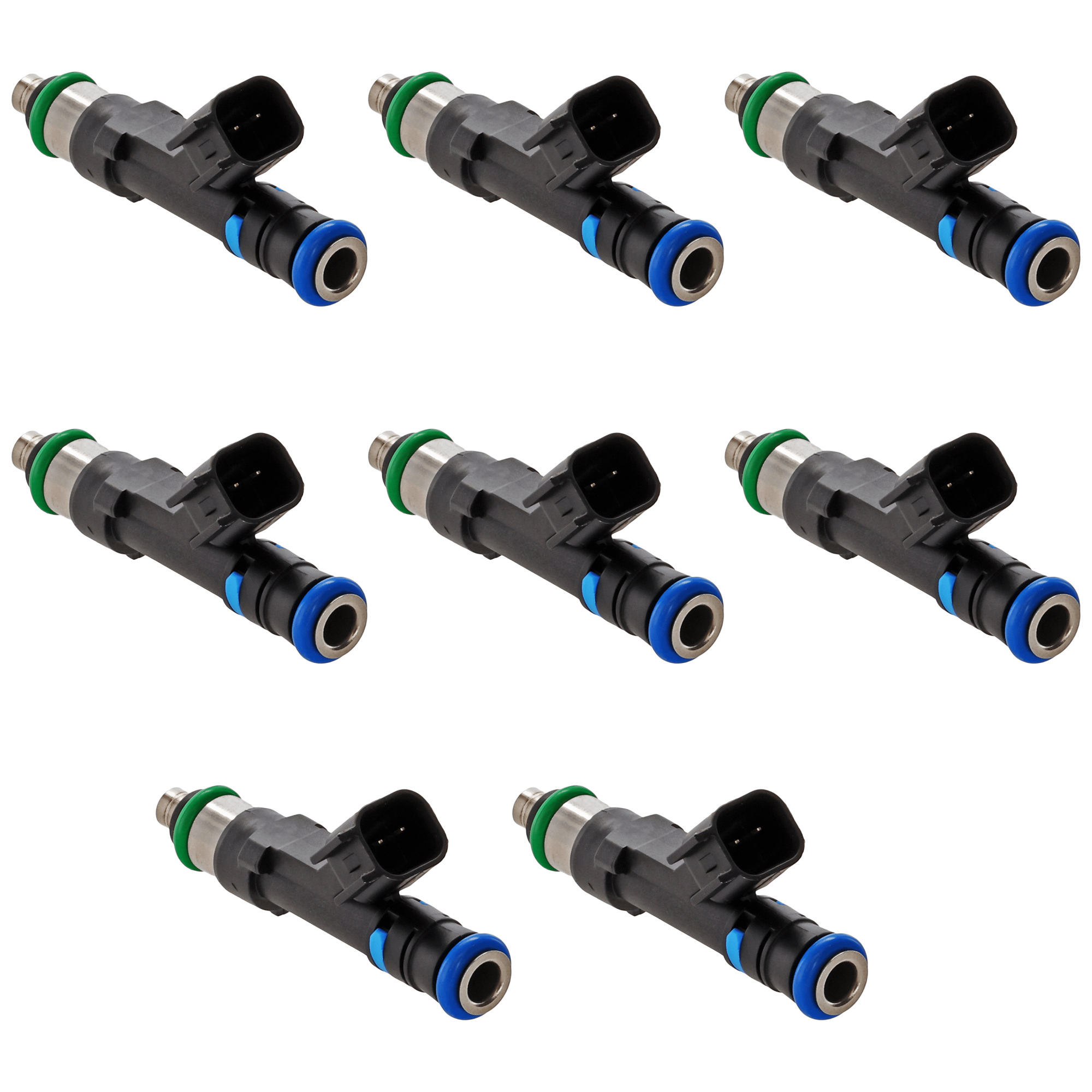 AM TOWN CAR GRAND MARQUIS 06-11 FUEL INJECTOR Gas w O rings Set of 8 SKU SET JL31430002-8 OEM 82211195-0280158089