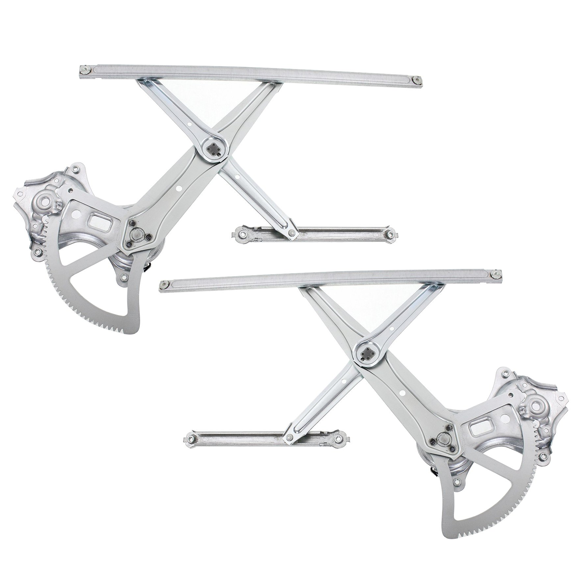 AM RX330-04-06 RX350-07-09 FRONT WINDOW REGULATOR RH AND LH Power w o Motor SKU SET JL462925 Partslink LX1350104 LX1351104 OEM 698010E010-698020E010