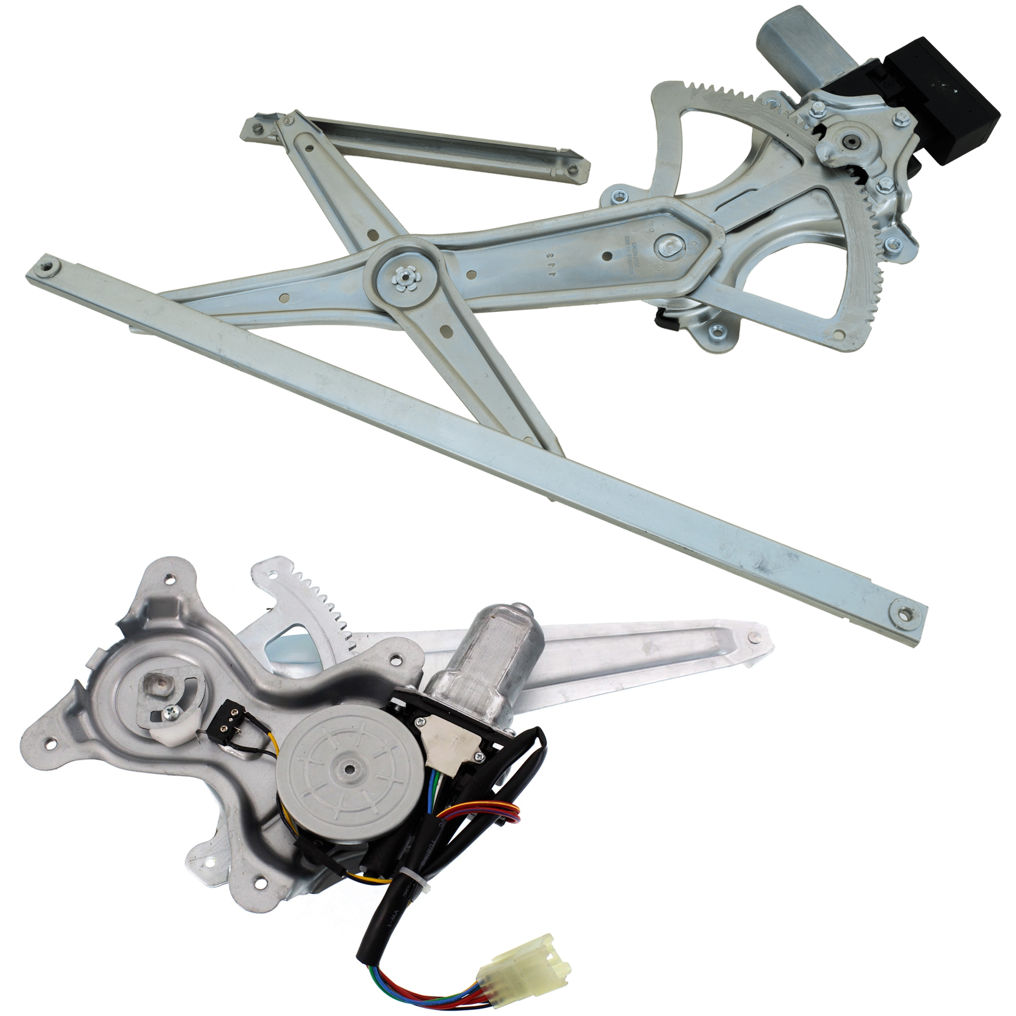 AM ES300-02-03 ES330-04-06 FRONT AND REAR WINDOW REGULATOR RH Power w Motor and Anti Pinch 5 Pins SKU SET JL491733 A OEM 6980133070 PFM 6980333040 PFM