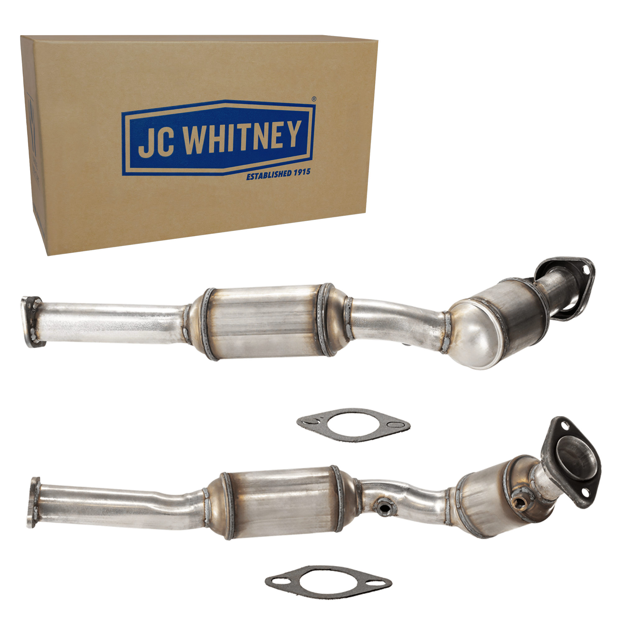 AM TOWN CAR CROWN VICTORIA 96-02 CATALYTIC CONVERTER RH AND LH 8.0 Cyl. 4.6L Eng. SKU SET JL960301
