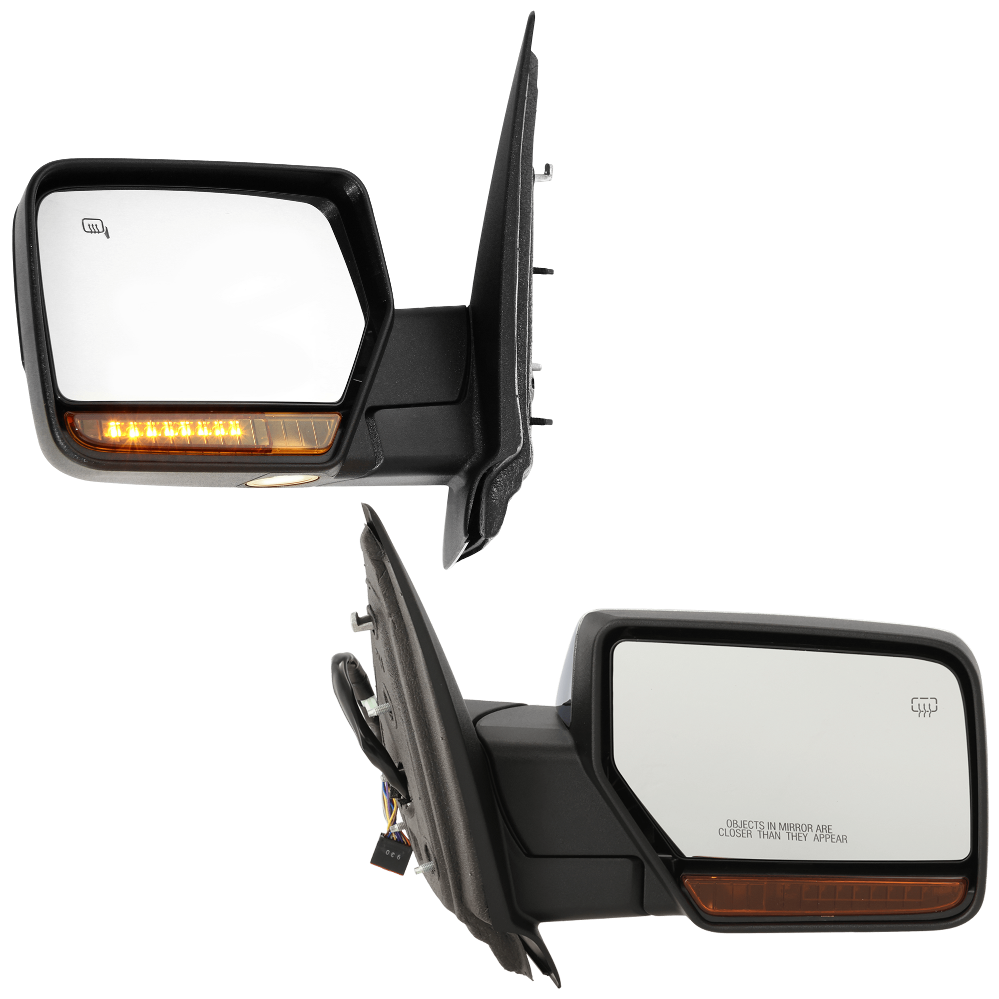 AM EXPEDITION NAVIGATOR 07-08 MIRROR RH AND LH Non Towing Power Power Folding Heated Chrome w In housing Signal Light and Memory No Auto dimming and BSD SKU SET JLN15CR S Partslink FO1320391 FO1320377 FO1321391 FO1321377 OEM 8L7Z17682AA 8L1Z17682GA 8L7Z17