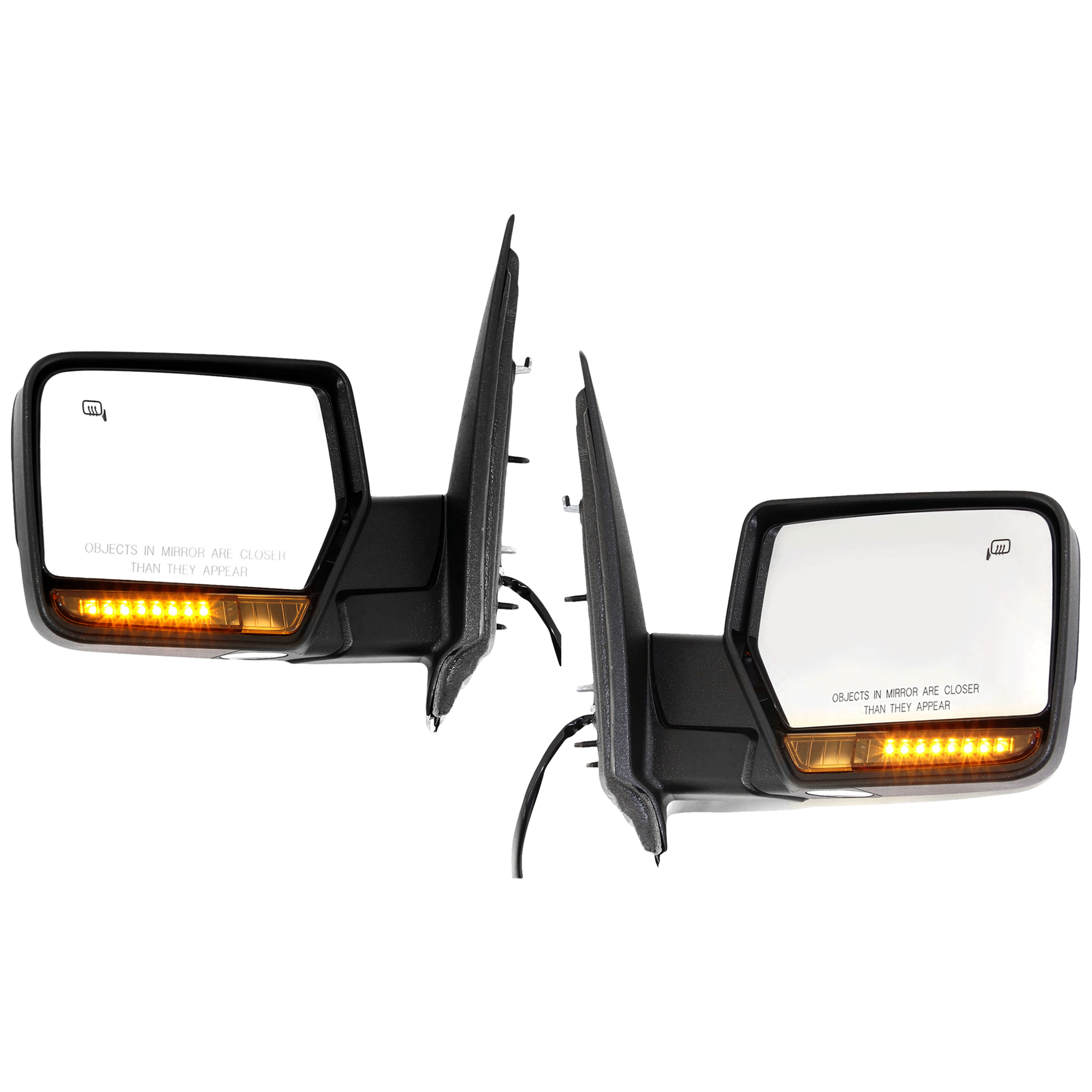 AM EXPEDITION NAVIGATOR 11-11 MIRROR RH AND LH Non Towing Power Power Folding Heated Paintable w In housing Signal Light and Memory No Auto dimming and BSD SKU SET JLN17ER S Partslink FO1320393 FO1321393 OEM BL1Z17682CAPTM BL1Z17683CAPTM