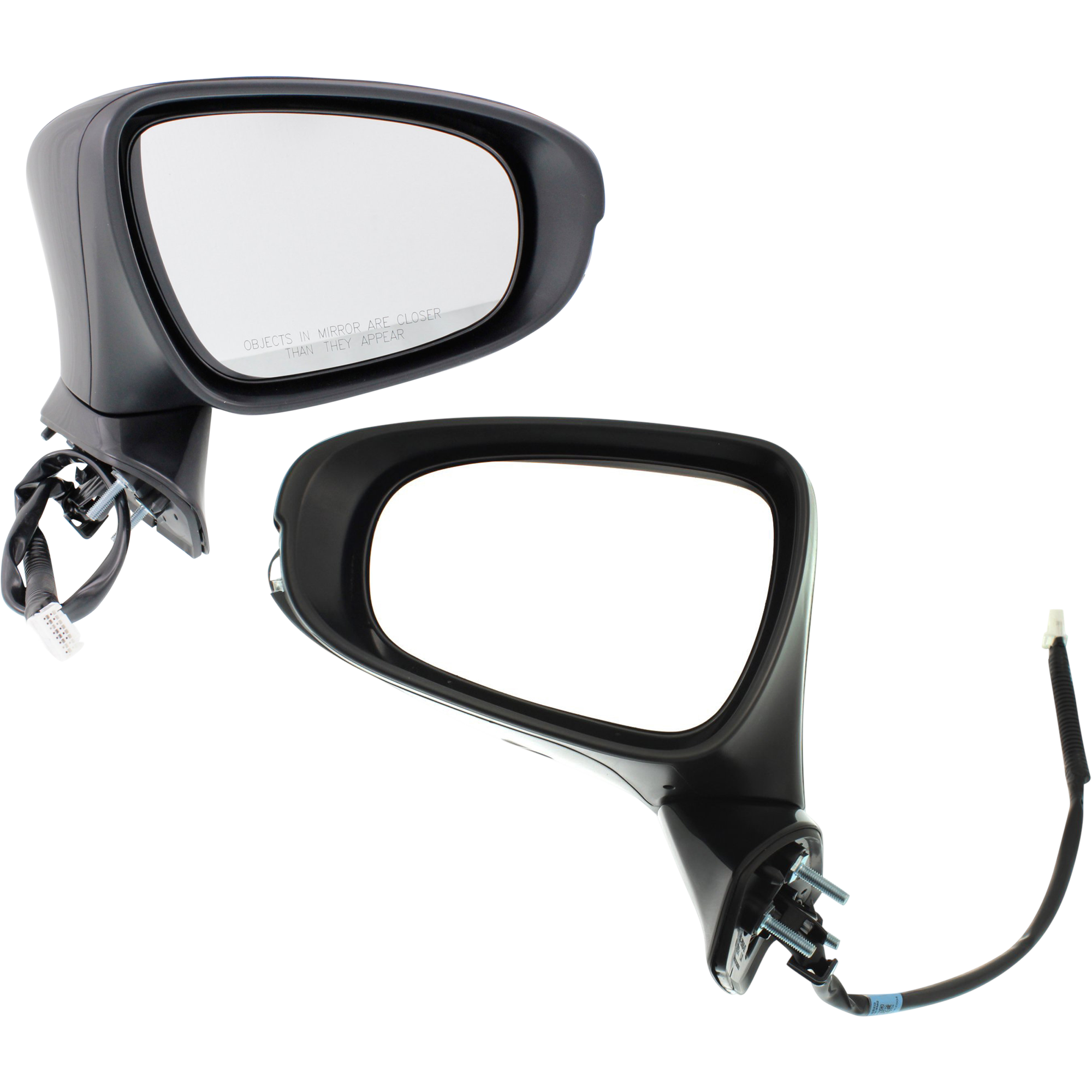 AM ES300H ES350-13-15 MIRROR RH AND LH Power Manual Folding Heated Paintable w In housing Signal Light and Memory No Auto dimming and BSD SKU SET JLX04ER S Partslink LX1320146 LX1321146 OEM 8791033A91C0 PFM 8794033A81C0