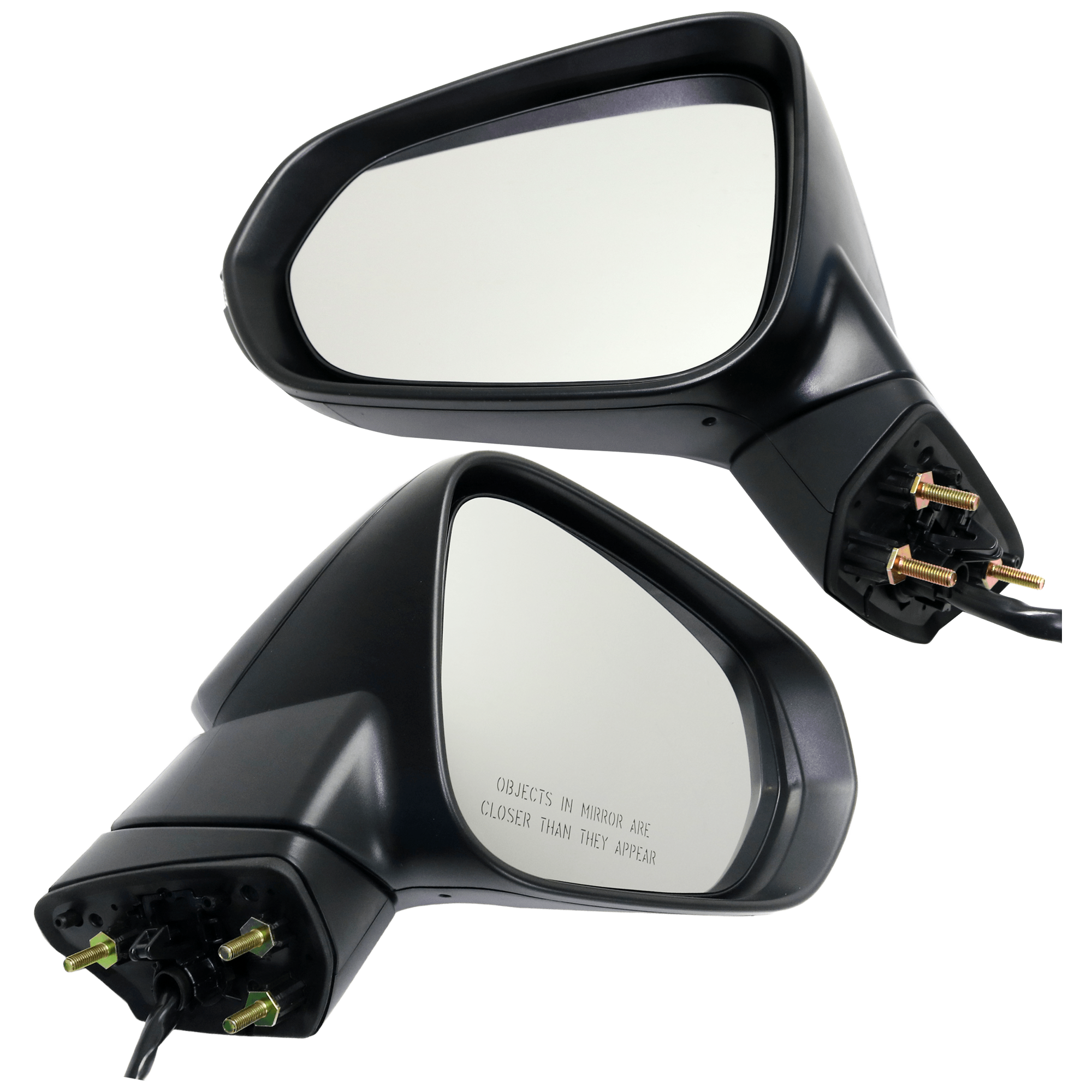 AM RX350-16-19 MIRROR RH AND LH Power Power Folding Heated Paintable w Memory and Signal Light No Auto dimming and BSD SKU SET JLX08ER S Partslink LX1320158 LX1321158 OEM 879100E240C0 PFM 879400E240C0