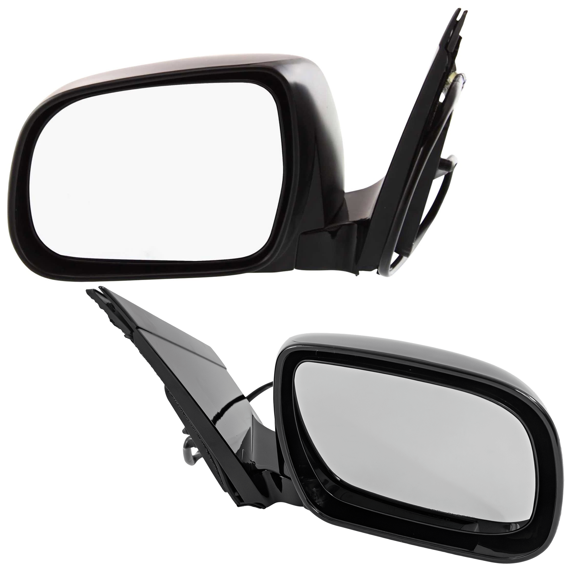 AM RX330-04-06 RX350-07-09 MIRROR RH AND LH RH Manual Adjust LH Power Manual Folding Heated Paintable w o Dimmer and Memory Japan Built Vehicle SKU SET JLX14ER Partslink LX1320106 LX1321106 OEM 8791048230C0-8794048230C0