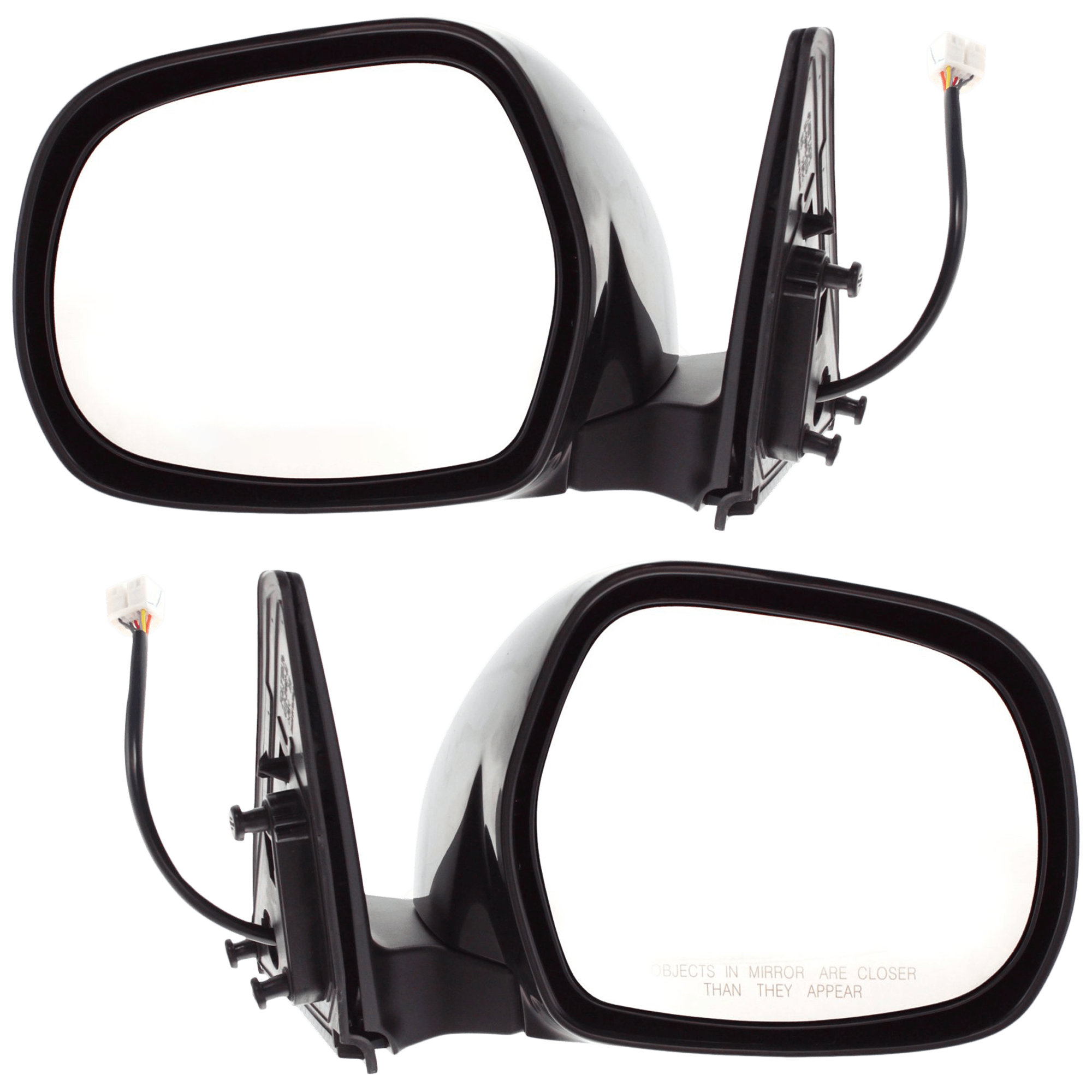 AM GX470-03-09 MIRROR RH AND LH Power Manual Folding Heated Paintable w Memory SKU SET JLX17ER Partslink LX1320105 LX1321105 OEM 879106A431C0-879406A301C0